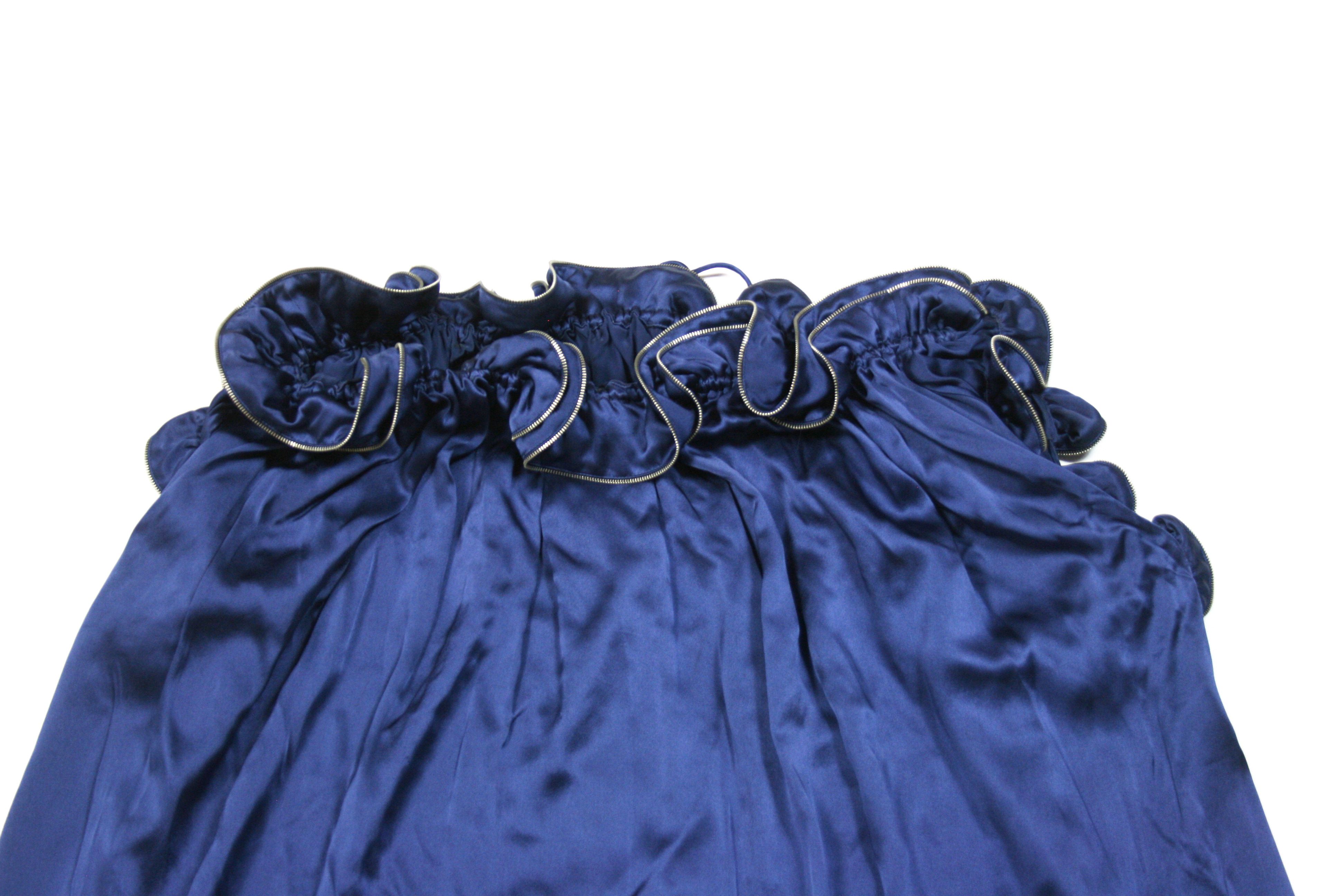 Thomas Wylde Zippers Silk Oversize Top Blouse Made in Korea Size S / US 4 / IT 40 - 5 Thumbnail
