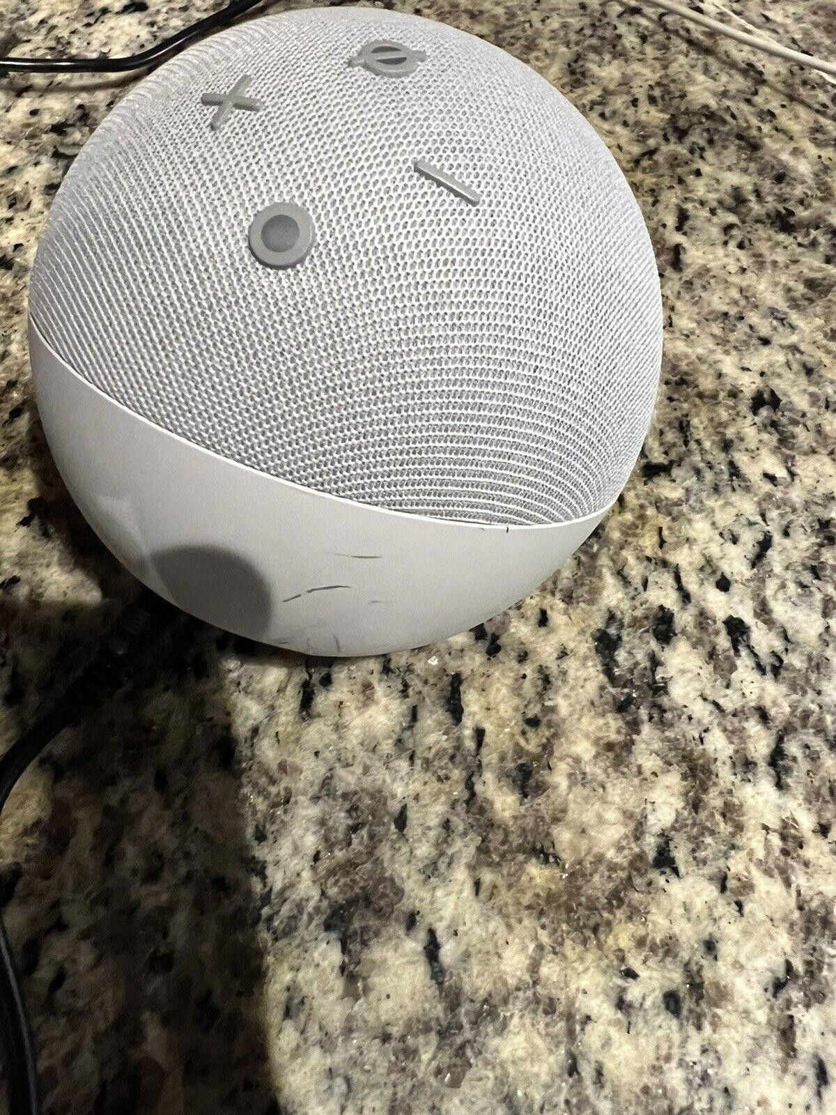 Other Echo Dot Chalk White Model B7W64E Working Size ONE SIZE - 4 Thumbnail