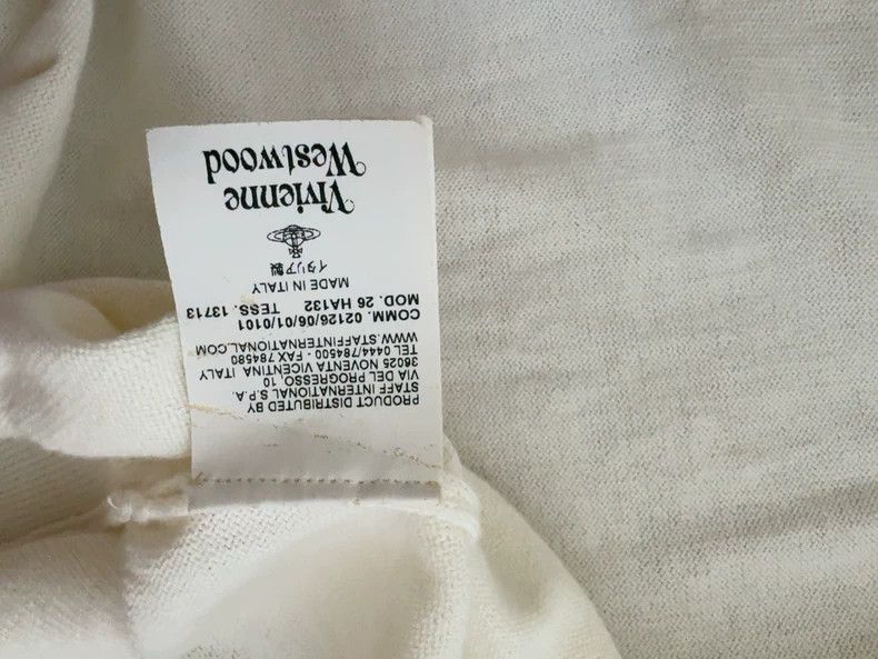 Vivienne Westwood Vivienne Westwood V-neck knit sweater Size M / US 6-8 / IT 42-44 - 4 Thumbnail