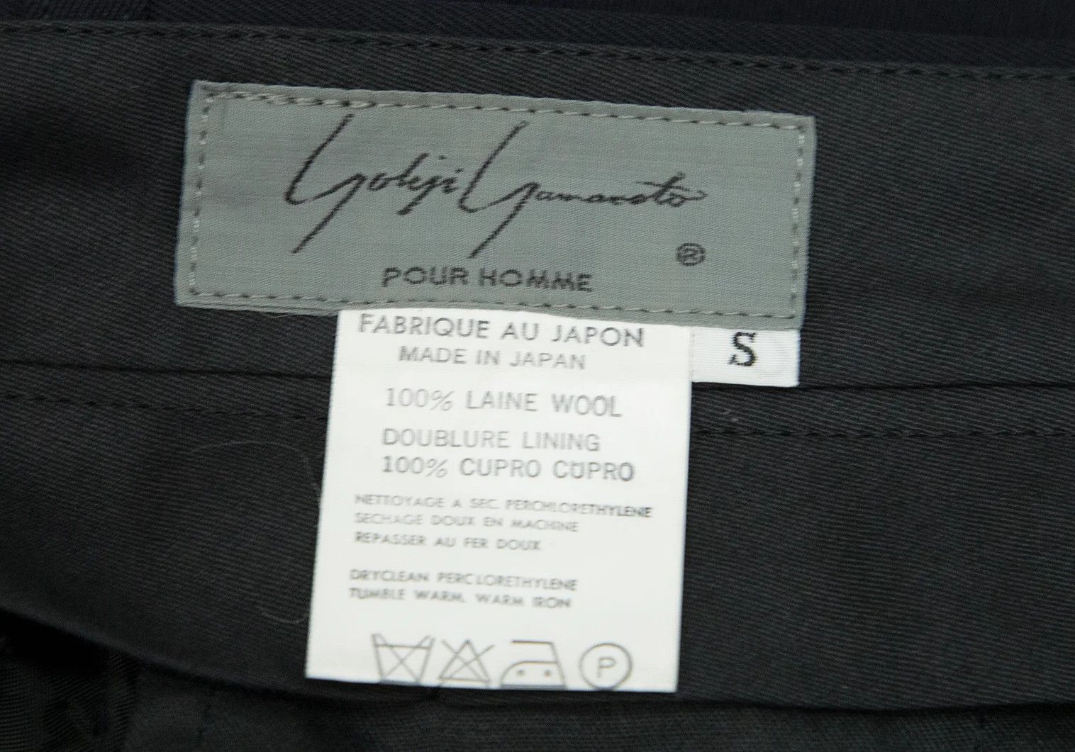 Yohji Yamamoto Yohji Yamamoto Wool Gabardine Ankle Pants Size US 38 / EU 54 - 17 Thumbnail