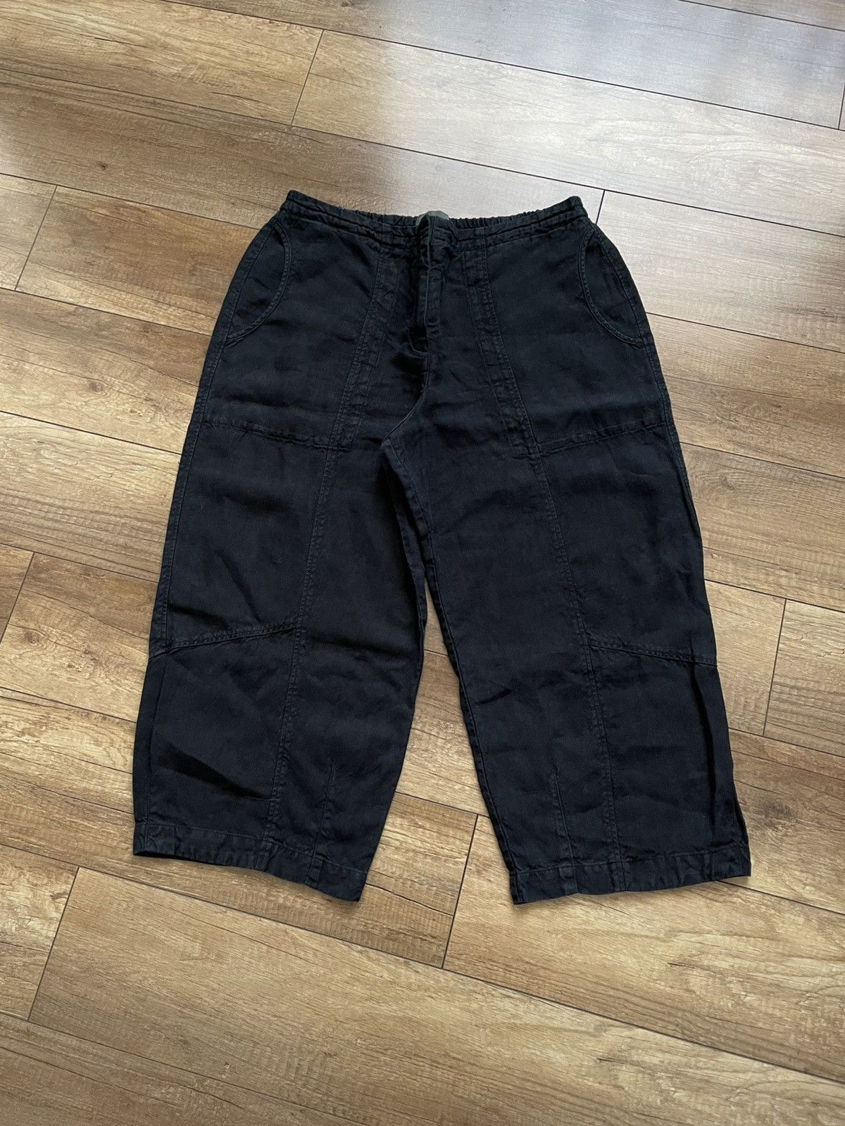 OSKA Oska 505 Regular Linen Pants/Shorts Trousers Size 28" / US 6 / IT 42 - 2 Thumbnail