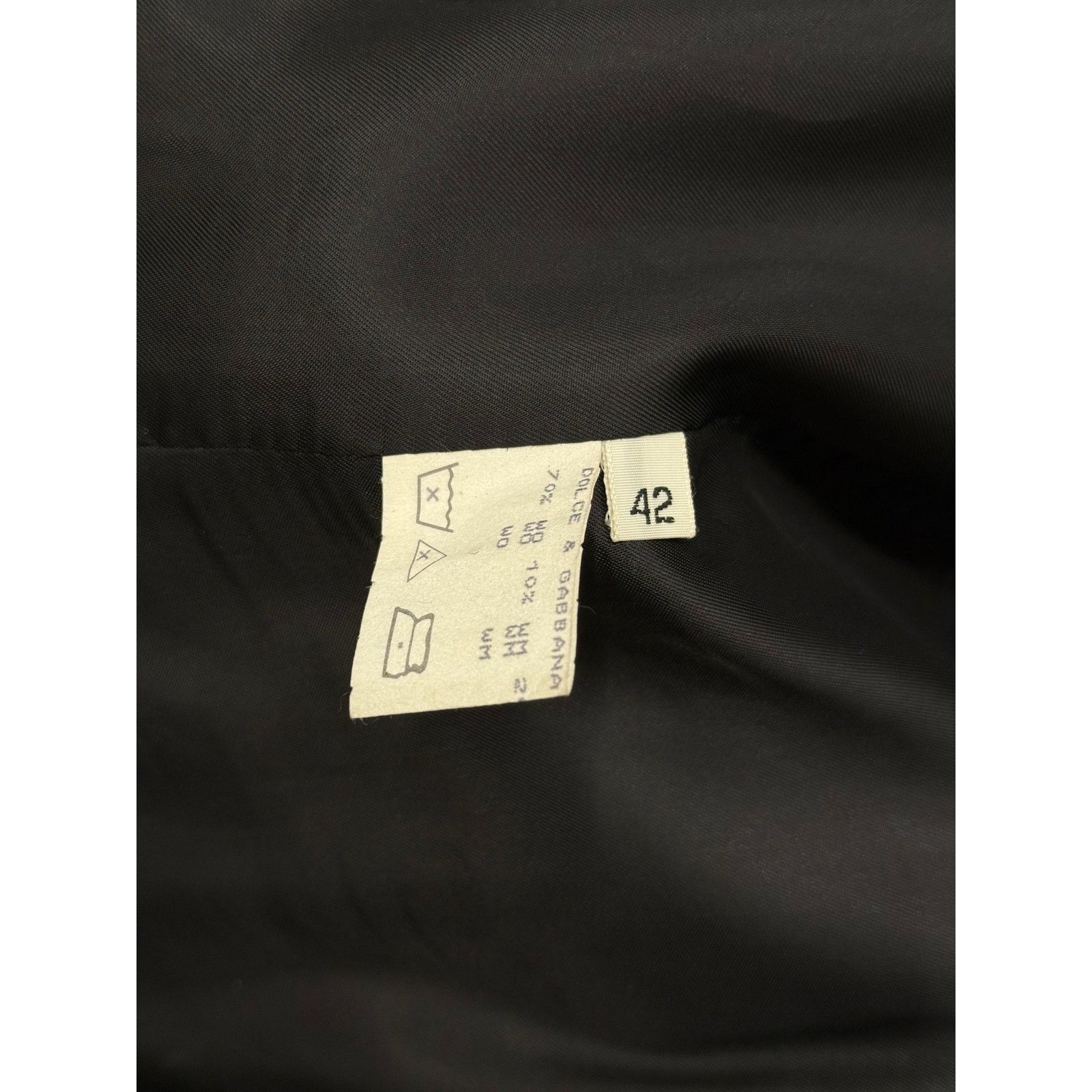 Dolce & Gabbana 1990s Dolce & Gabbana double breasted military wool coat Size M / US 6-8 / IT 42-44 - 10 Thumbnail