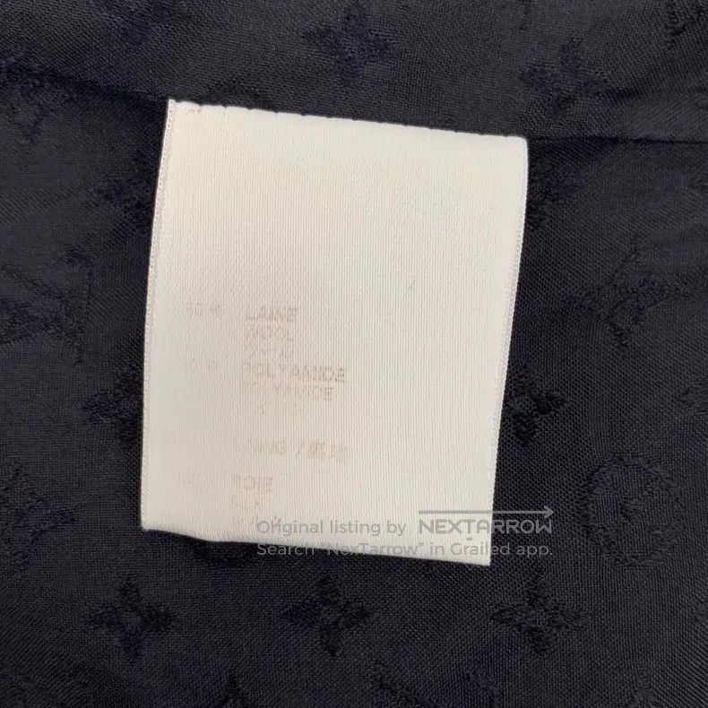 Louis Vuitton Louis Vuitton Black Wool Lapel Long Sleeve Coat Size XS / US 0-2 / IT 36-38 - 6 Thumbnail