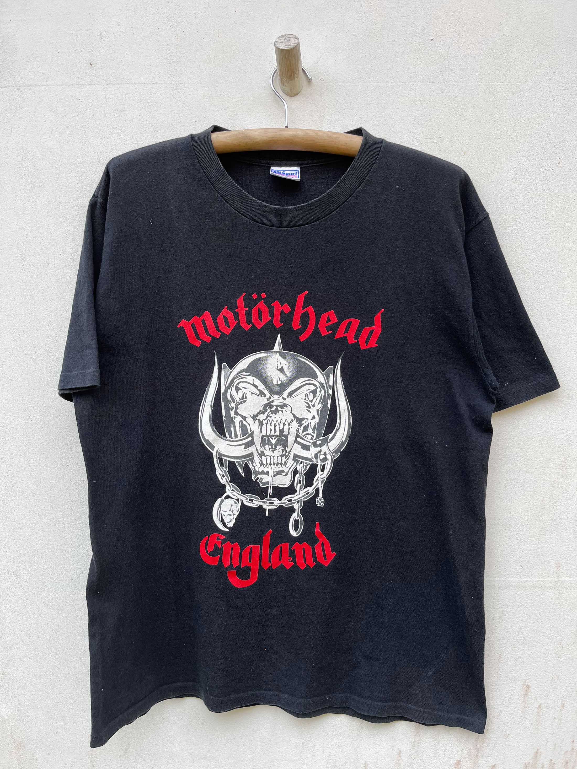 Vintage Motorhead England 70s 80s Album Single Stitch