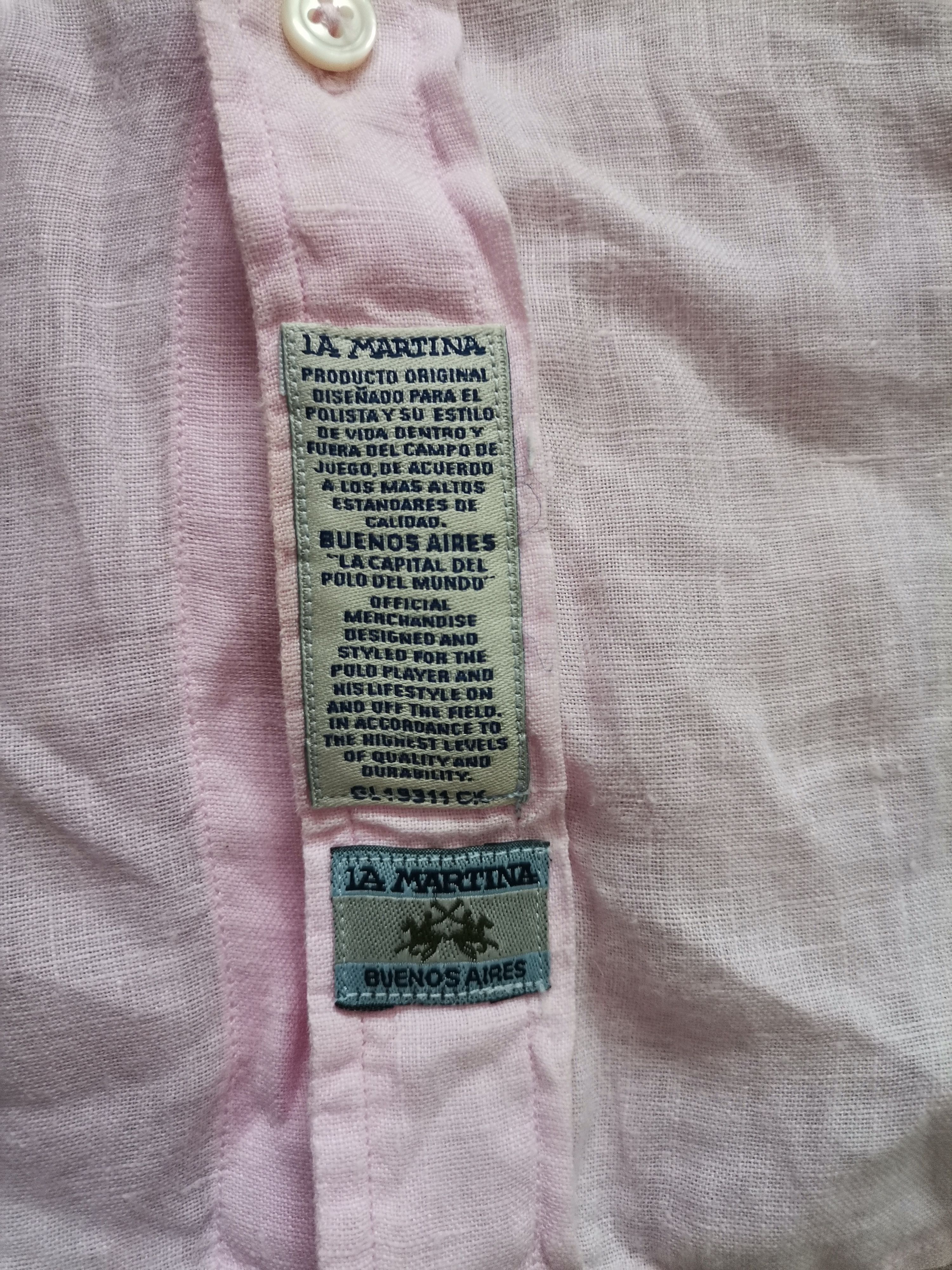 La Martina La Martina Shirt Size US L / EU 52-54 / 3 - 3 Thumbnail