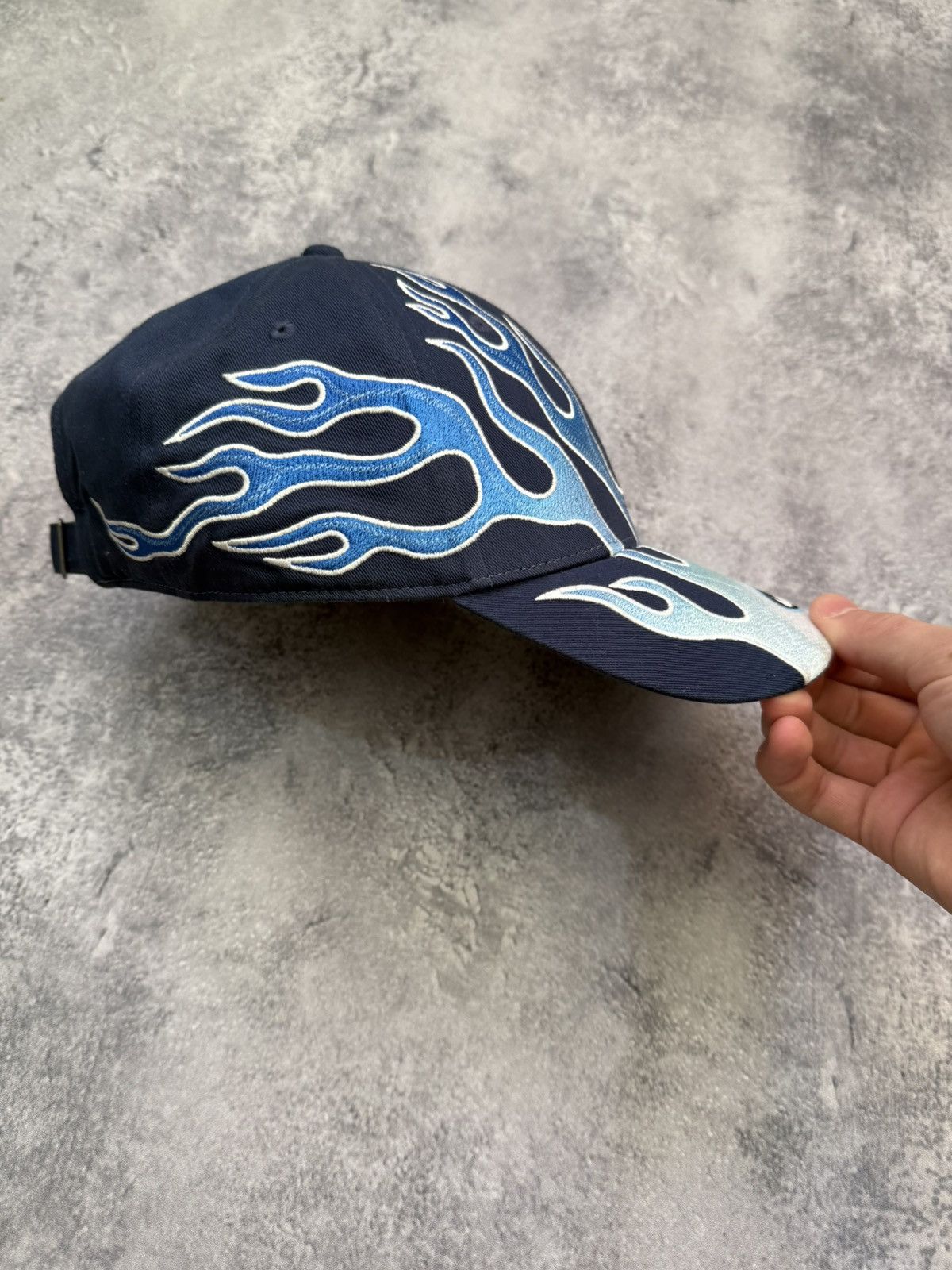 Nike Nike Flame Cap Hat Blue Size M/L Size ONE SIZE - 4 Thumbnail