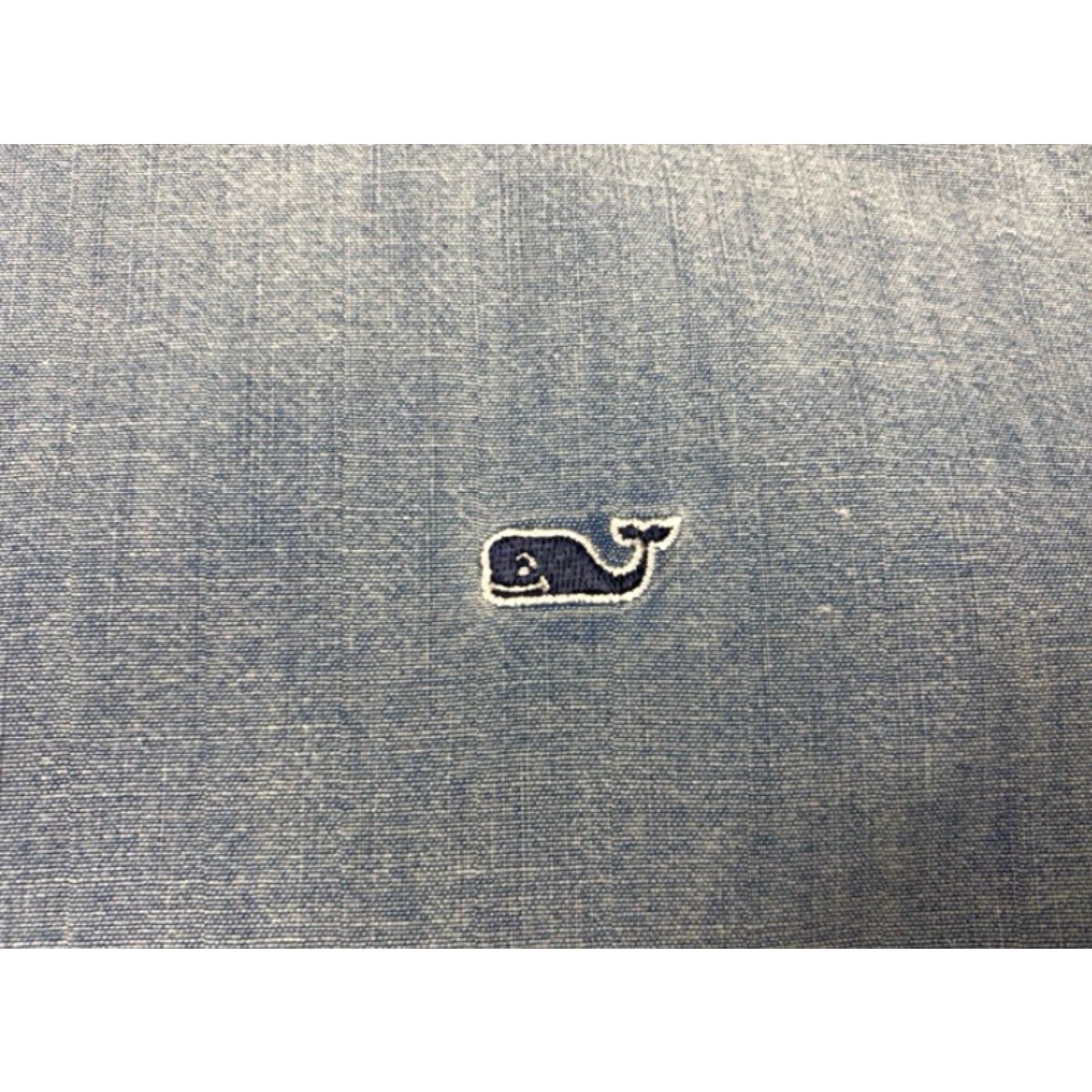 Vineyard Vines Vineyard Vines Whale Shirt Mens 2XL Blue Chambray Shirt 8281 Classic Fit Shirt Size US XXL / EU 58 / 5 - 6 Thumbnail