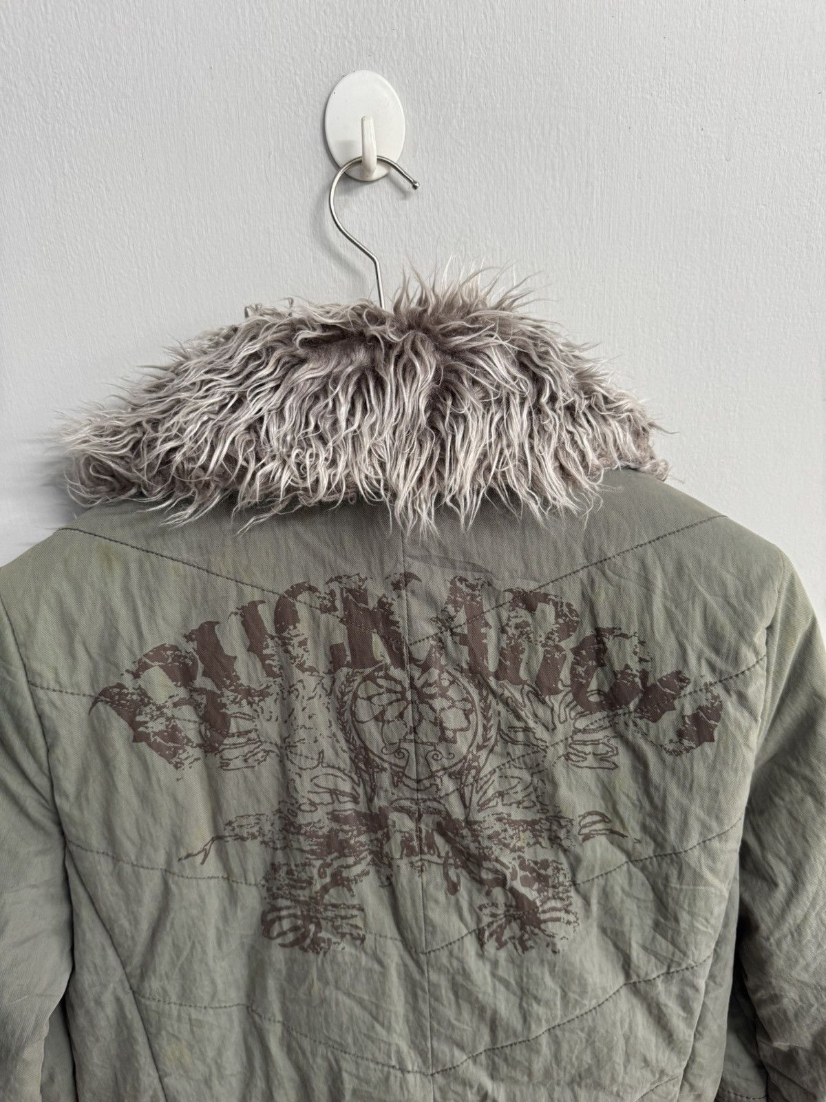 Japanese Brand VINTAGE Y2K FAUX FUR BONDAGE JACKET BY BUCKAROO Size US S / EU 44-46 / 1 - 7 Thumbnail