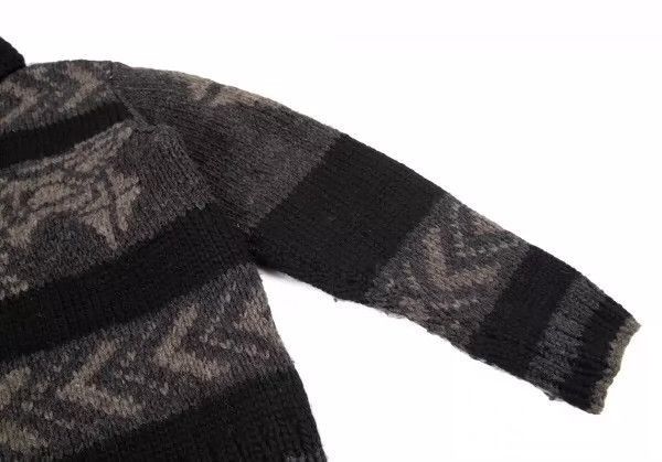 Yohji Yamamoto yohji yamamoto 2003aw wool knit zipper sweater-2505 Size US L / EU 52-54 / 3 - 4 Thumbnail