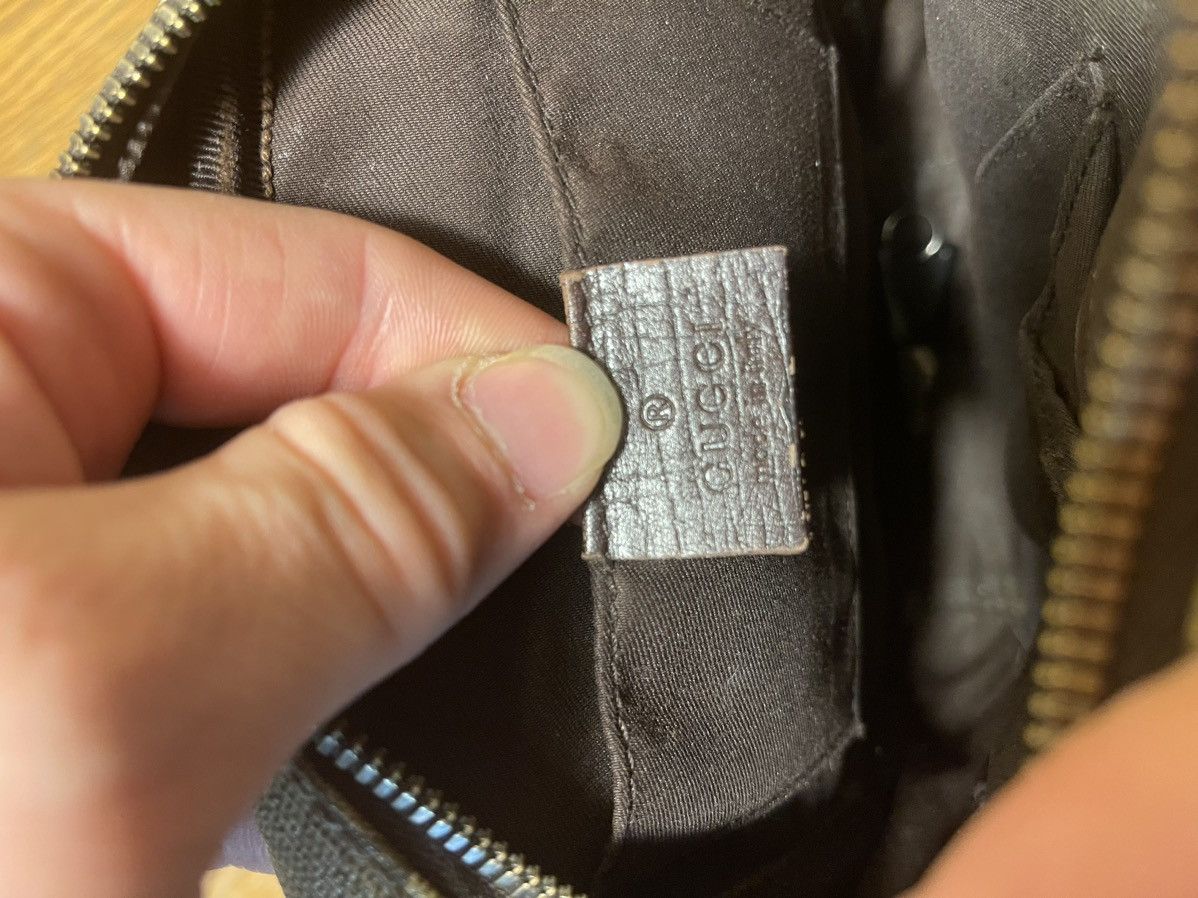 Gucci Gucci GG Coated Canvas Shoulder Bag 122754 Size ONE SIZE - 11 Thumbnail