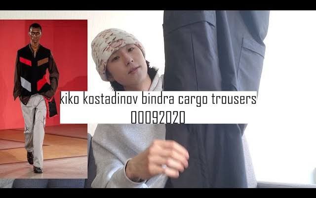 Kiko Kostadinov Kiko Kostadinov Bindra Cargo Black Size US 30 / EU 46 - 4 Thumbnail