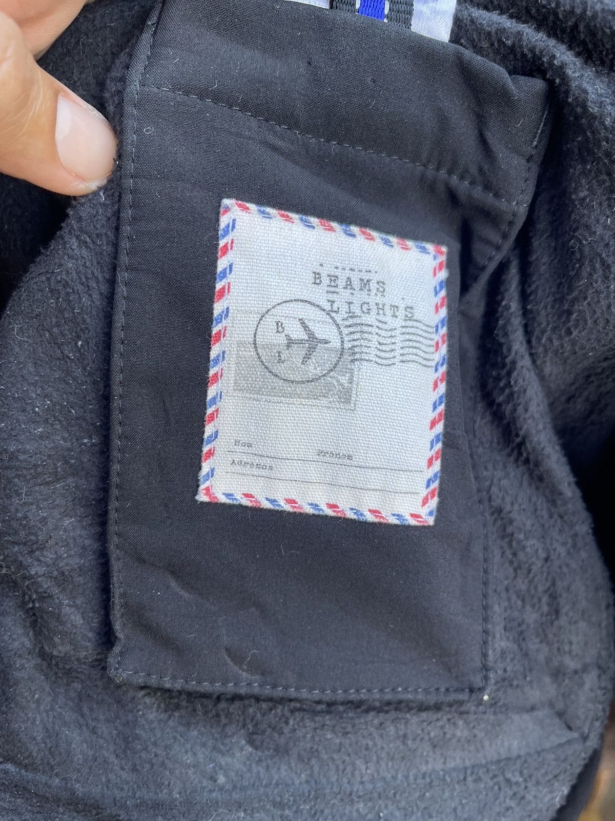 Beams Japan Beams Lights Hooded Toggle Jacket – Black (L) Size US L / EU 52-54 / 3 - 19 Thumbnail
