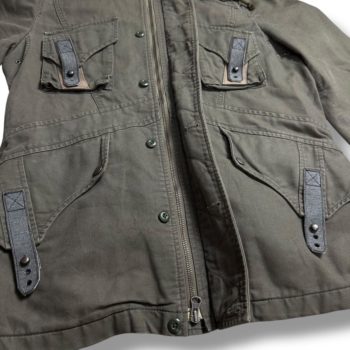 PPFM PPFM IfSixWasNine LGB Gorpcore Tactical Military Fur Jacket Size US L / EU 52-54 / 3 - 14 Thumbnail