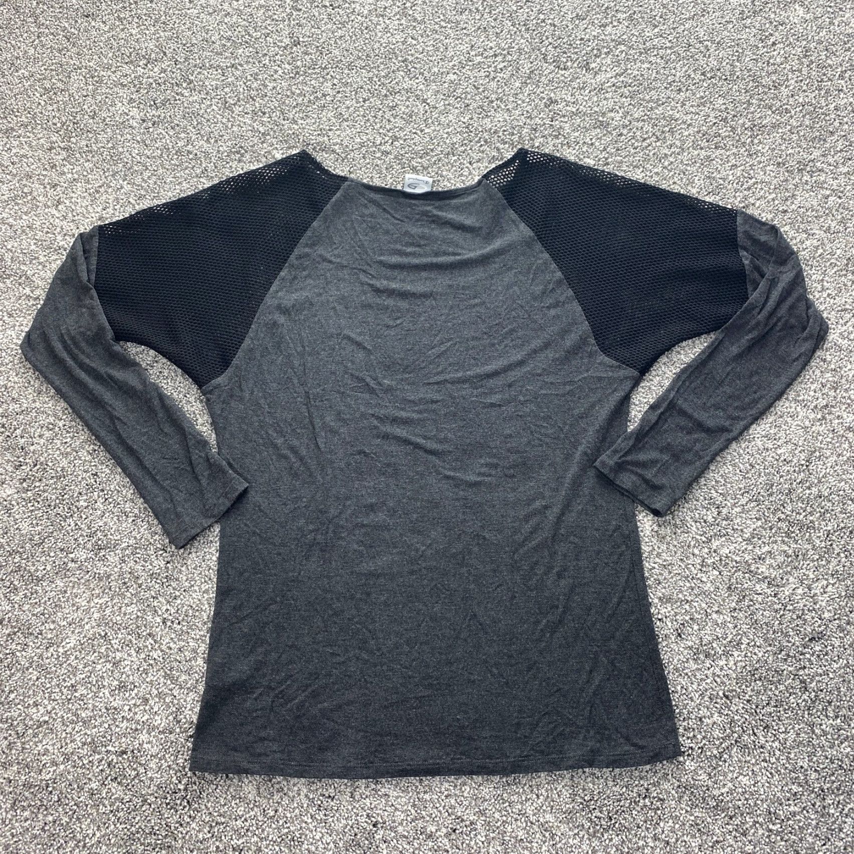 Champion Champion Shirt Womens XS Gray Long Sleeve Casual Athletic Stretch Size XS / US 0-2 / IT 36-38 - 4 Thumbnail