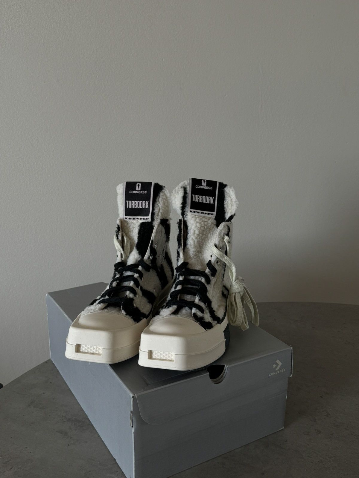 Converse × Rick Owens × Rick Owens Drkshdw RICK OWENS X CONVERSE 41 Size US 7.5 / EU 40-41 - 14 Thumbnail