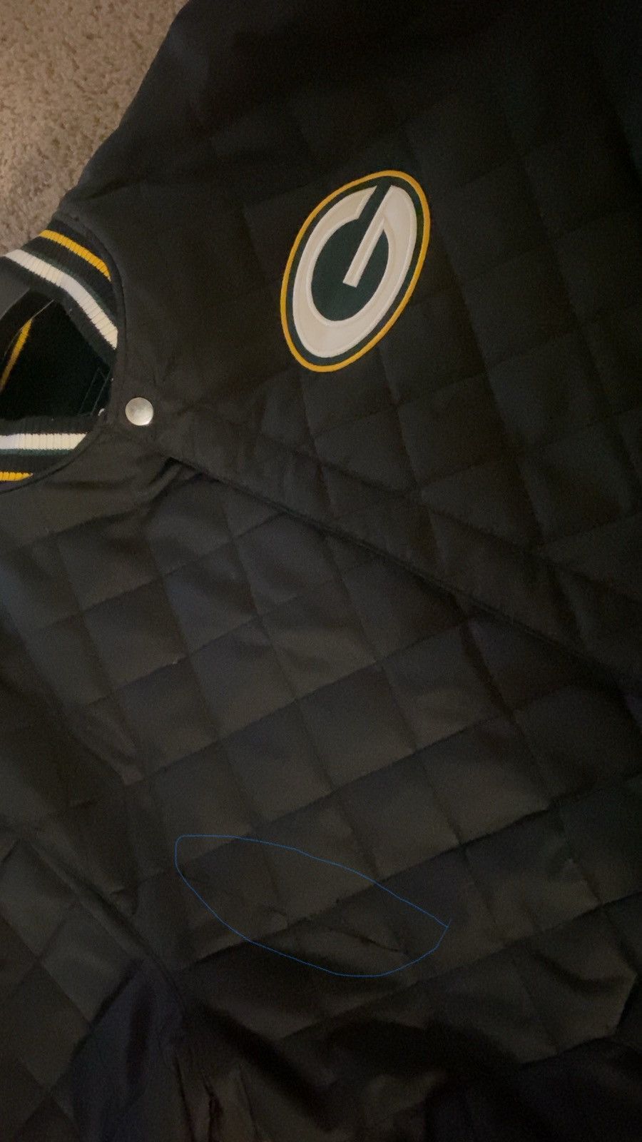 NFL Authentic Green Bay Packers Reversible Super Bowl Varsity Size US XL / EU 56 / 4 - 11 Thumbnail