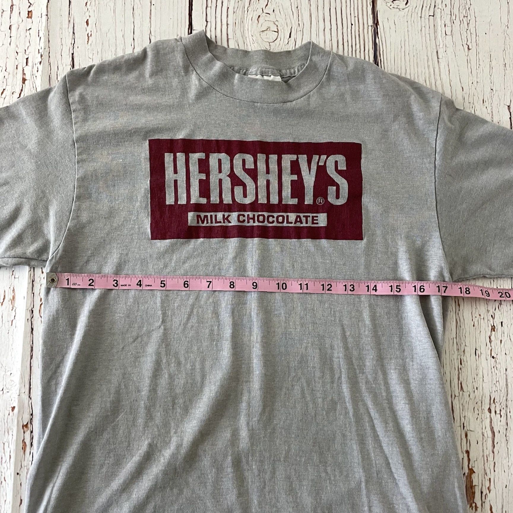 TEE JAYS Vintage Hershey's Selec-T Tee Jays Men's T-Shirt Gray L Size US L / EU 52-54 / 3 - 5 Thumbnail