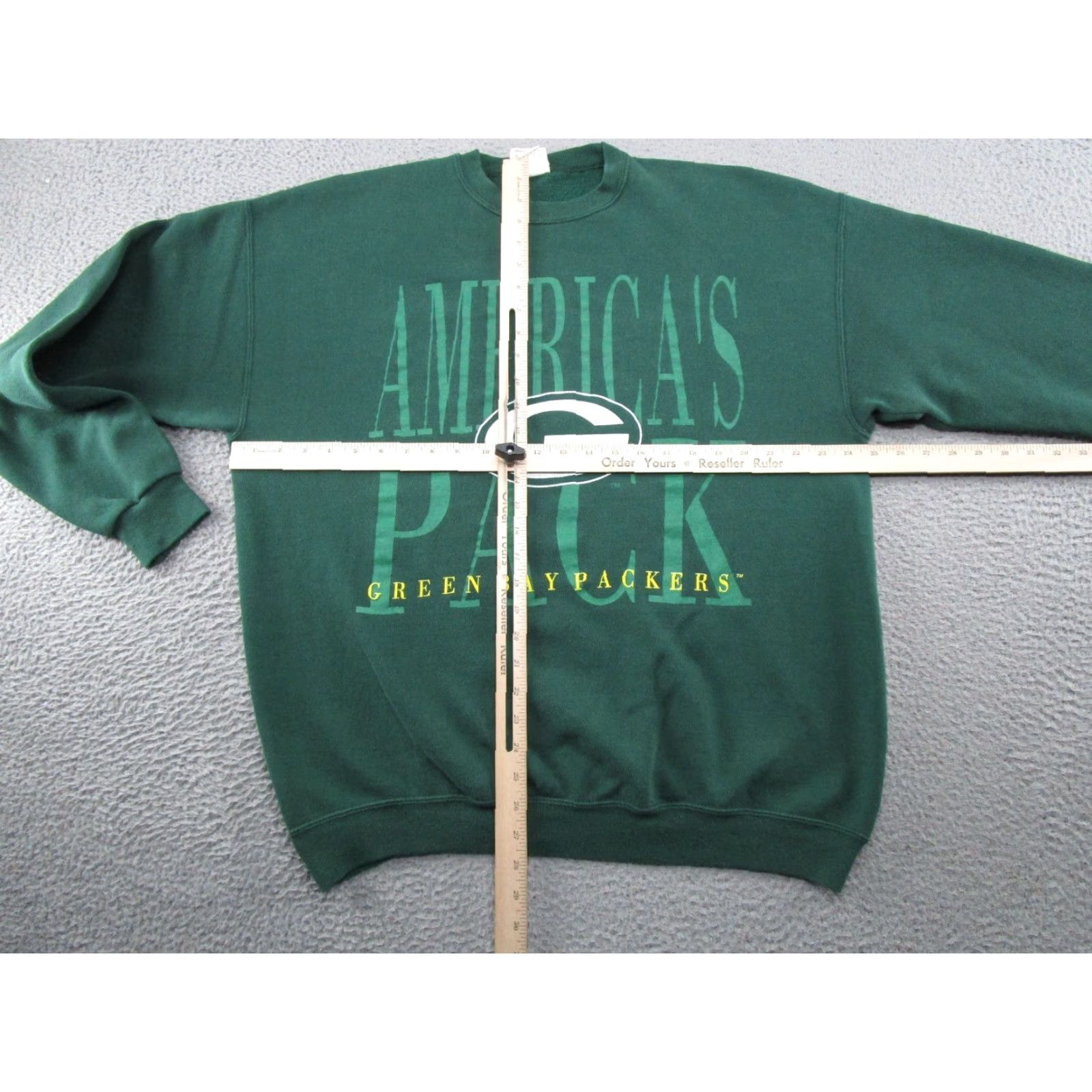 NFL VINTAGE 90s Green Bay Packers Sweatshirt Mens XL NFL Football Crew Neck Pullover Size US XL / EU 56 / 4 - 5 Thumbnail