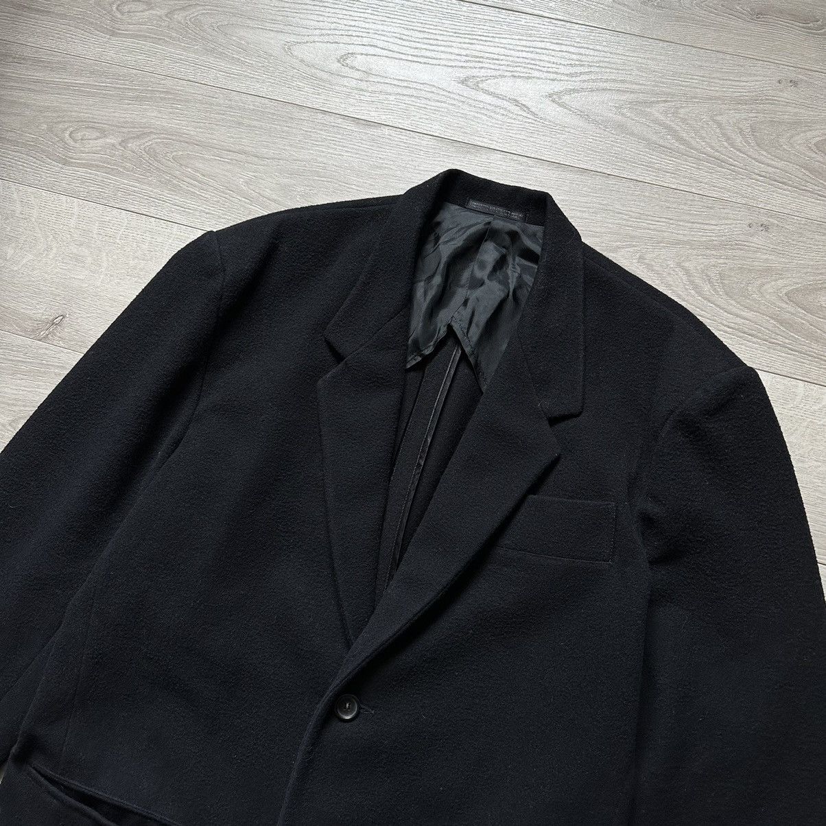Vintage Gothic Yohji Yamamoto Homme Wool Coat Size:M