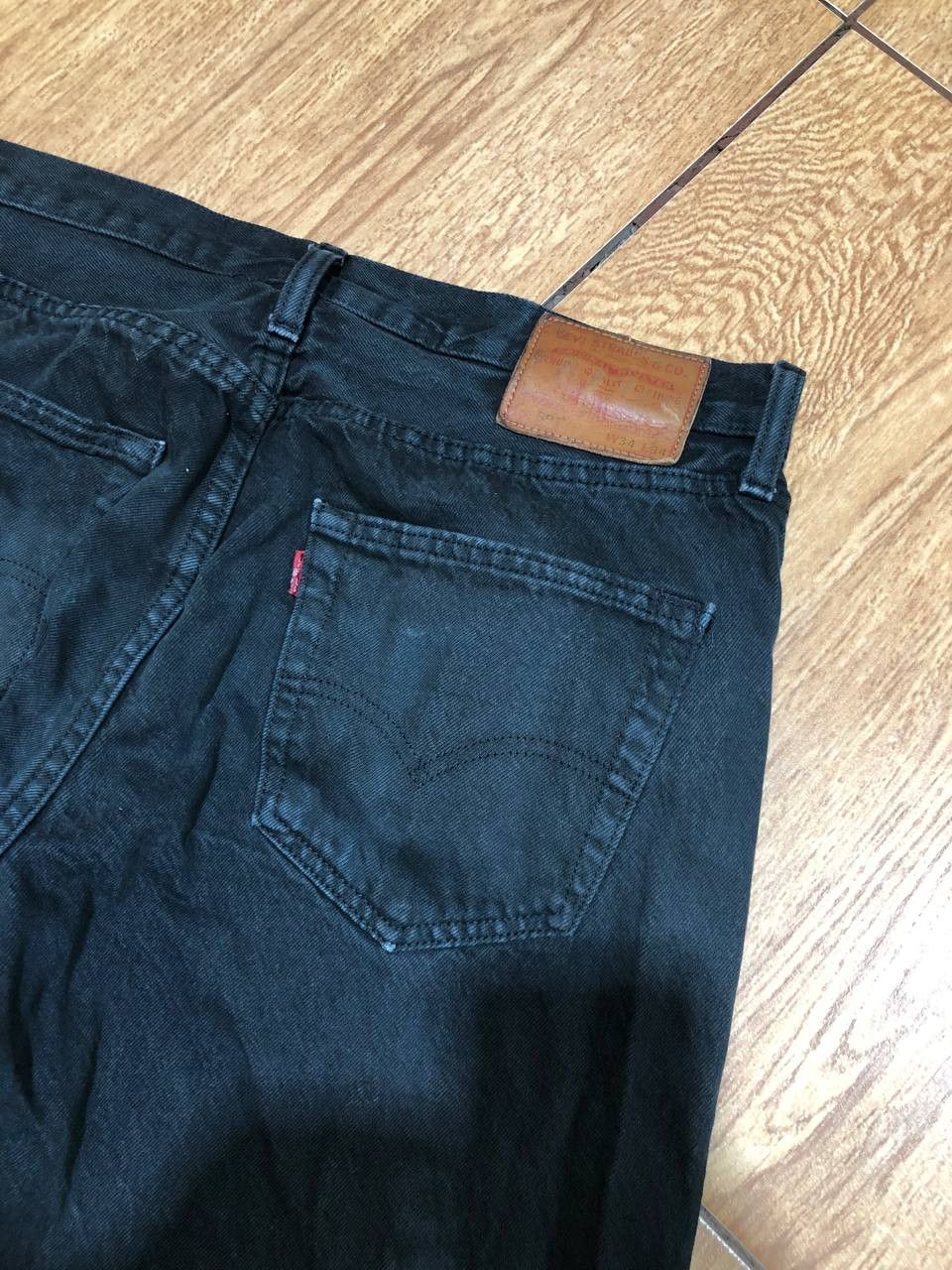 Levi's jeans black premium Levi's 501 Y2K Vintage w34 streetwear Size US 34 / EU 50 - 21 Thumbnail