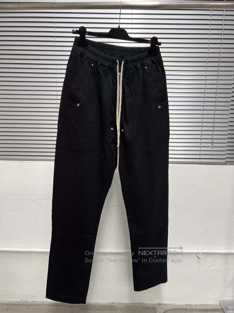 Rick Owens RICK OWENS size XS Black Zip-Up Long Pants Size US 27 - 2 Thumbnail