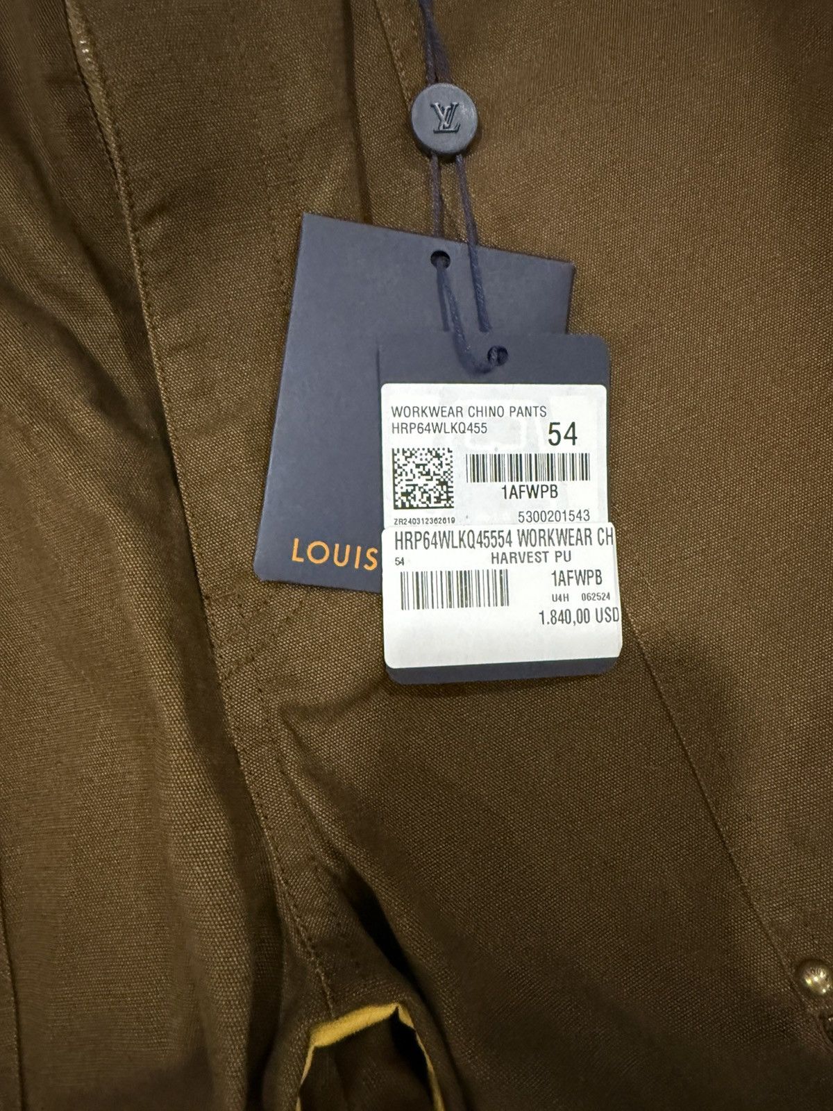Louis Vuitton Louis Vuitton workwear pants Size US 38 / EU 54 - 5 Thumbnail