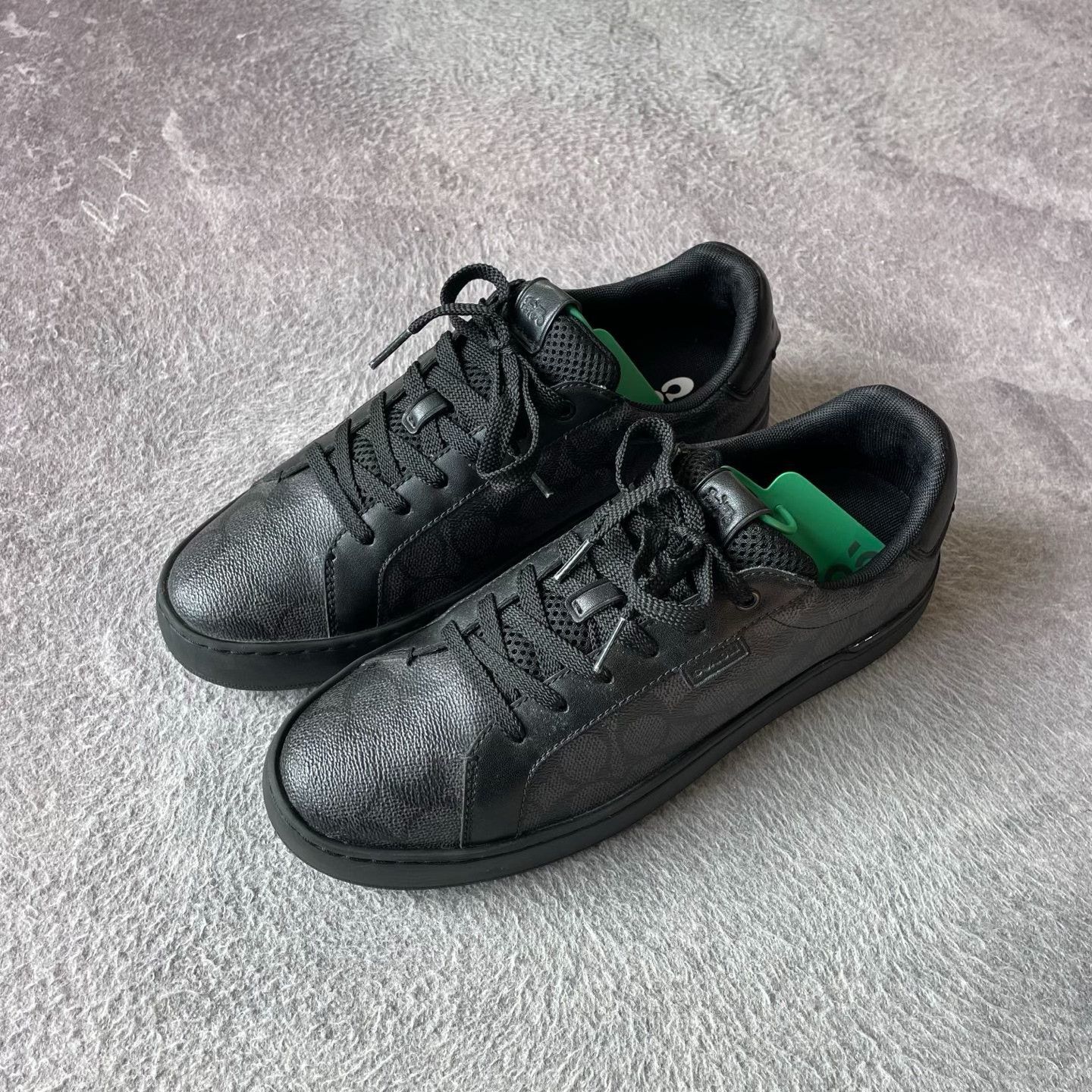 Coach Coach Black Lowtop Sneakers 42 Men Size US 9 / EU 42 - 1 Thumbnail