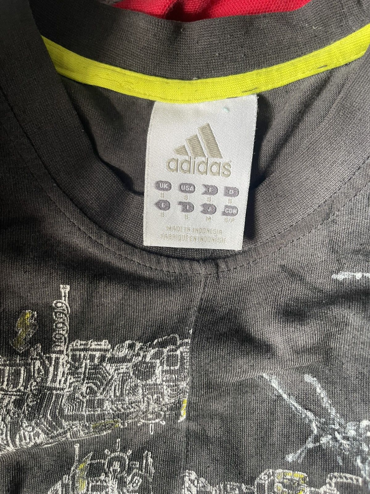 Adidas Vintage tribal adidas custom cyber tee affliction ed hardy Size US M / EU 48-50 / 2 - 5 Thumbnail