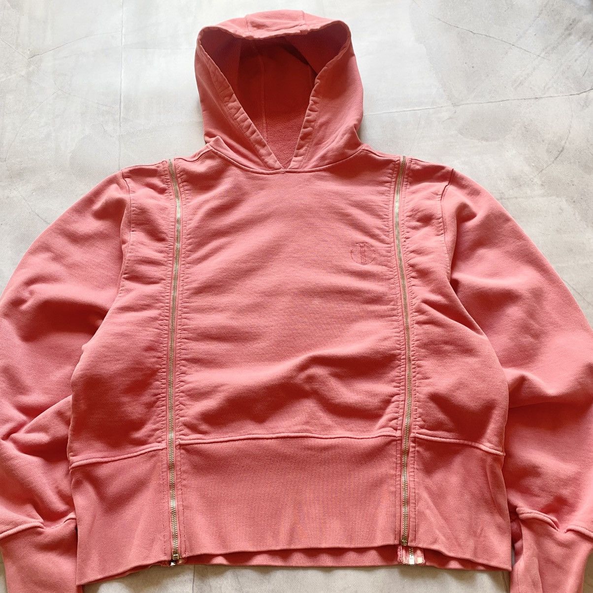 Hysteric Glamour TRE by Natalie Ratabesi Boxy Hoodie Zip-Off Sleeves RRP 699£ Size M / US 6-8 / IT 42-44 - 3 Thumbnail