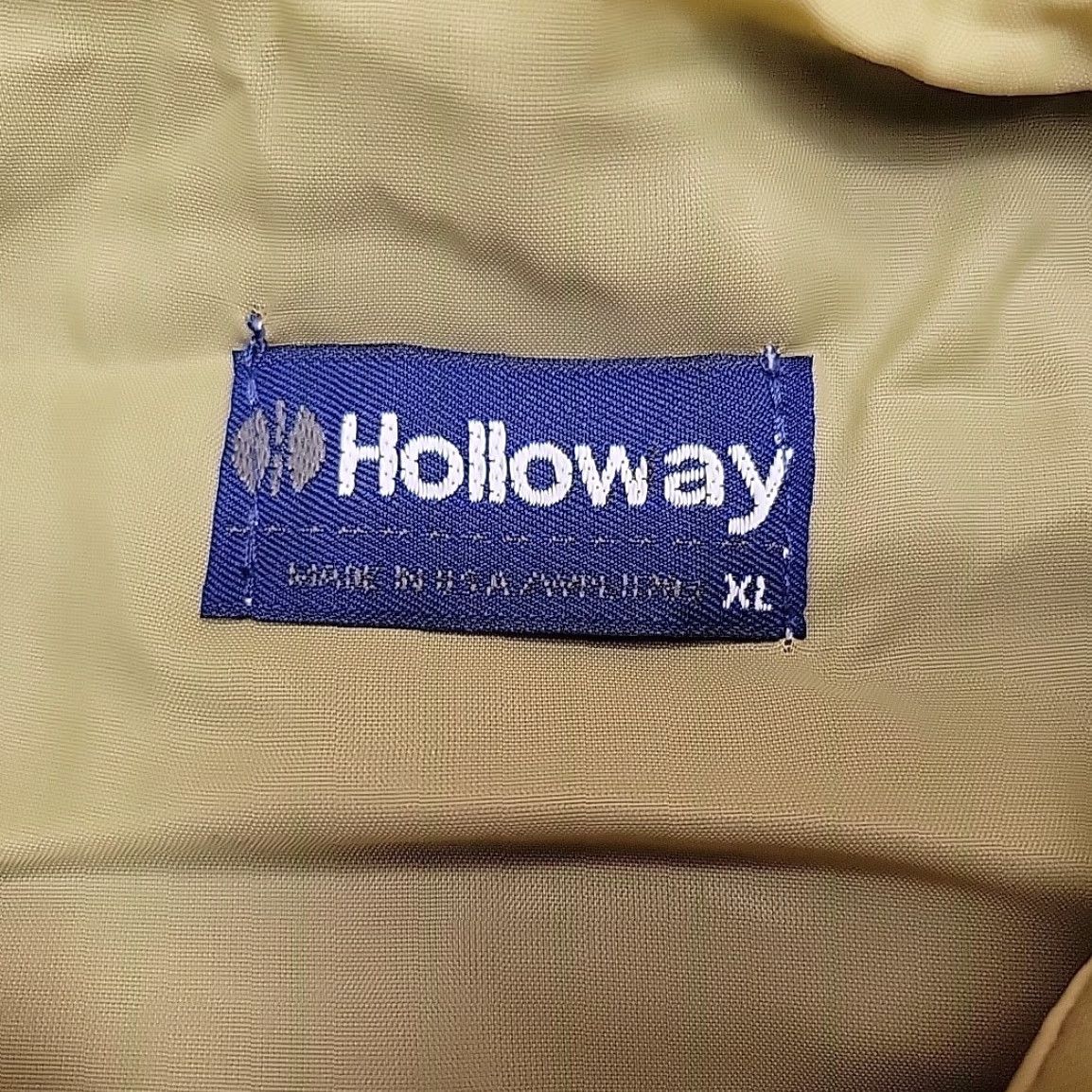 Holloway VINTAGE Holloway Jacket Men XL Blue Bomber Wind-Resistant Casual 80s 90s United States Mens Size US XL / EU 56 / 4 - 6 Thumbnail