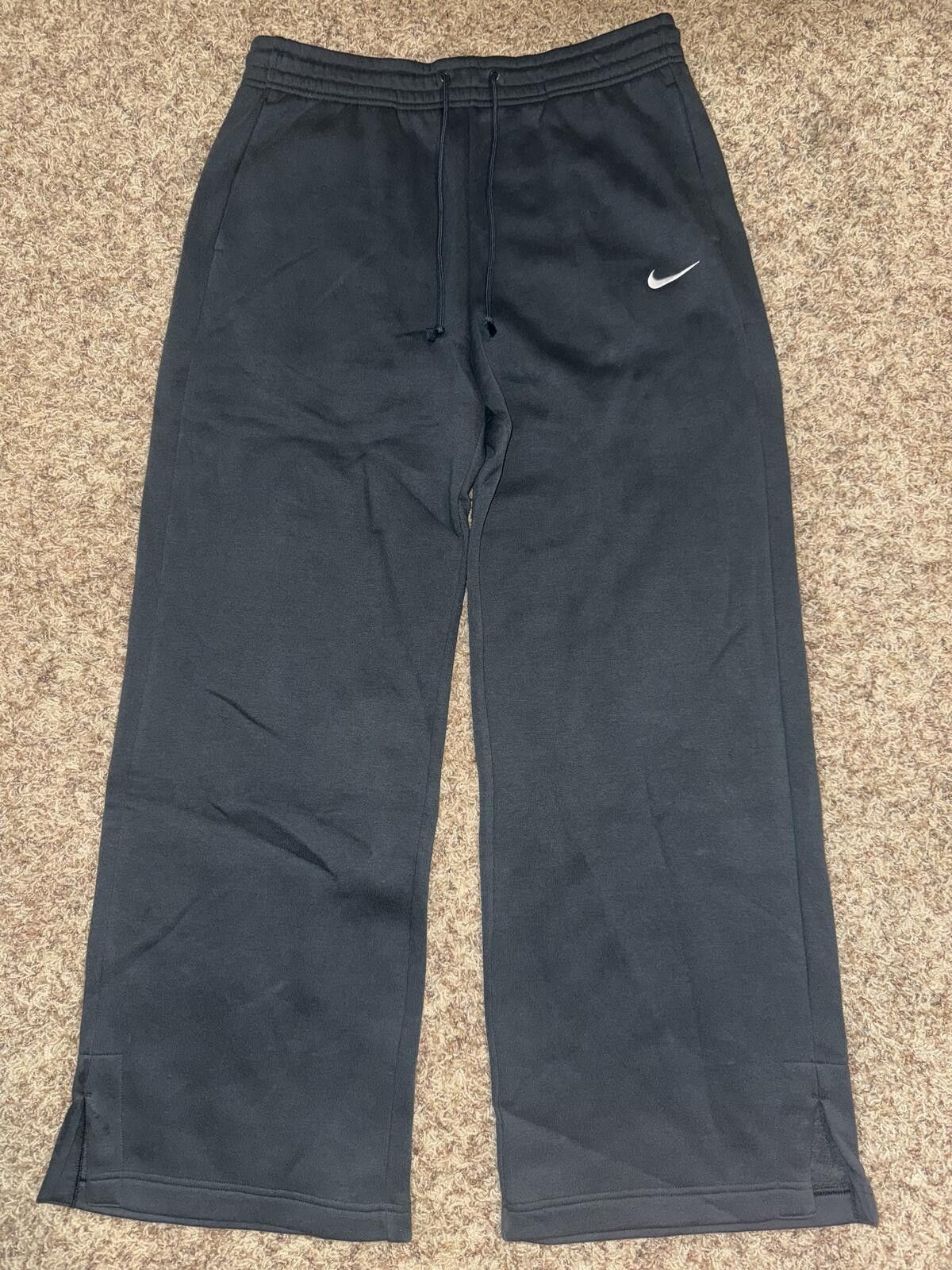 Nike Nike Women Phoenix Fleece High-Waisted Wide-Leg Pants Sample Size 36" / US 14 / IT 50 - 1 Thumbnail