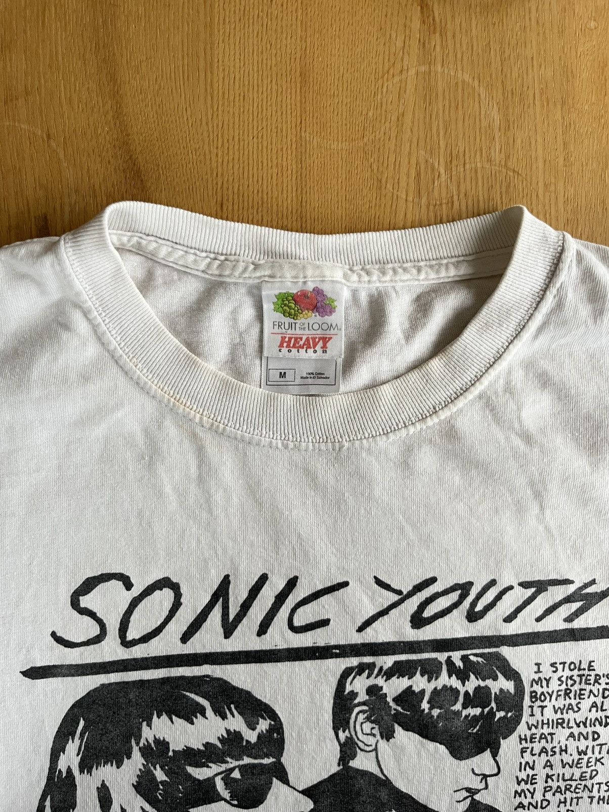 Band Tees Vintage - Sonic Youth Goo T-Shirt Size US M / EU 48-50 / 2 - 3 Thumbnail