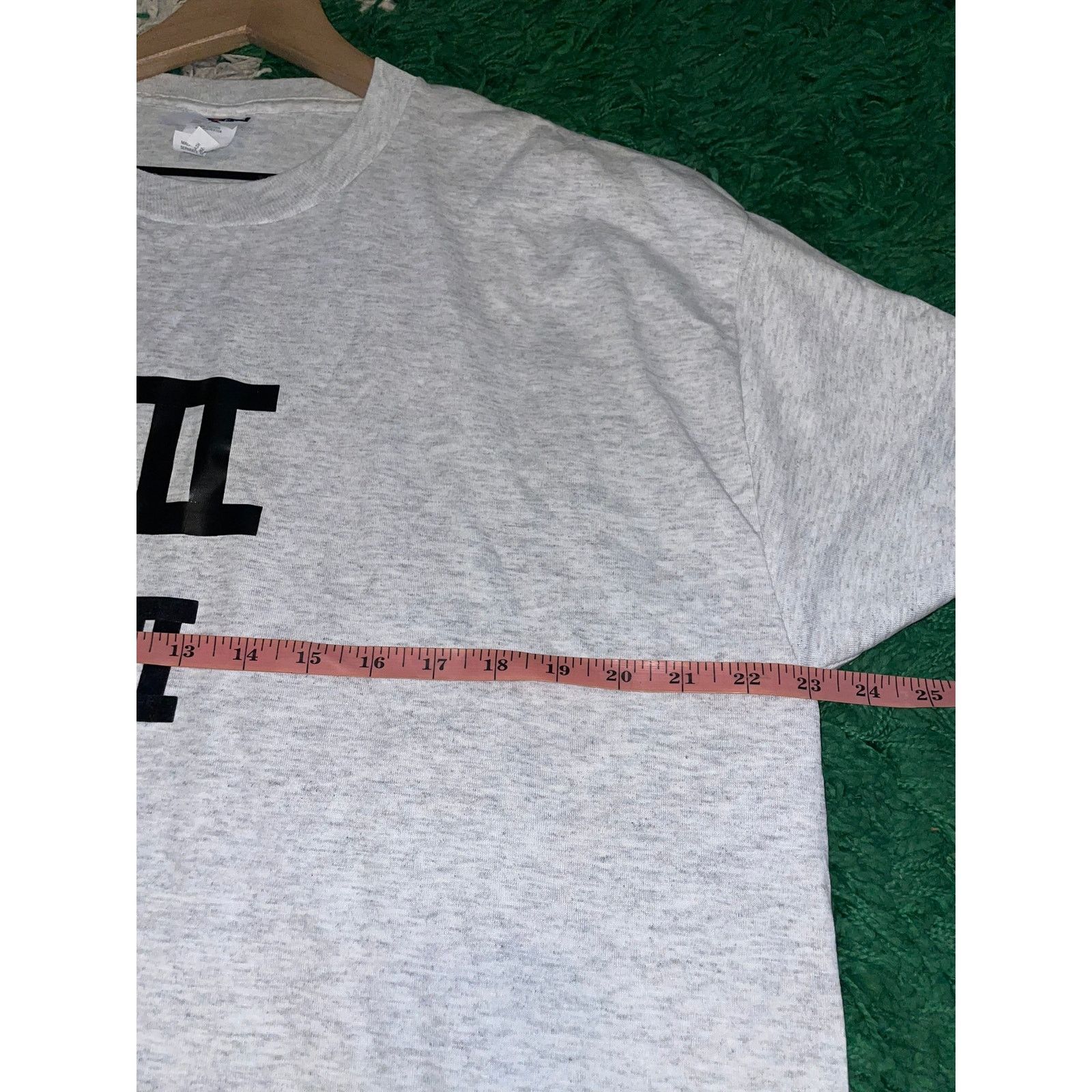 Jerzees Vintage Pi Math Shirt Jerzees Pi PII p3 Gray Tee VTG 90s XL Size US XL / EU 56 / 4 - 8 Thumbnail