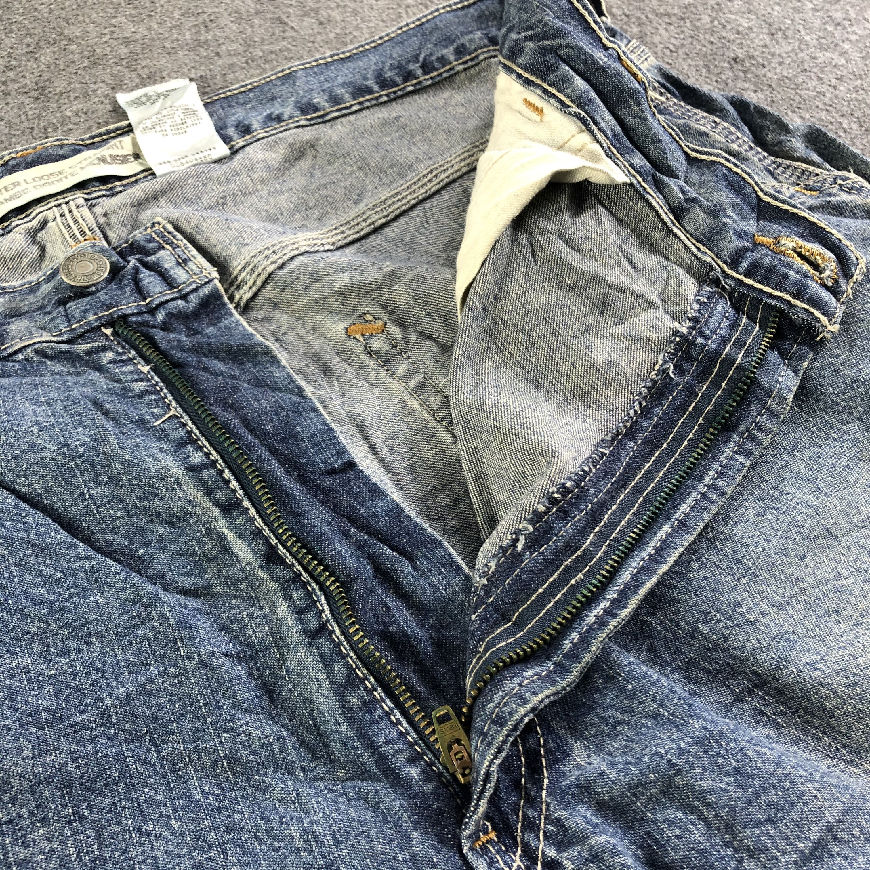 Levi's Vintage Blue Wash Levis Jeans-J3011 Size US 40 / EU 56 - 6 Thumbnail