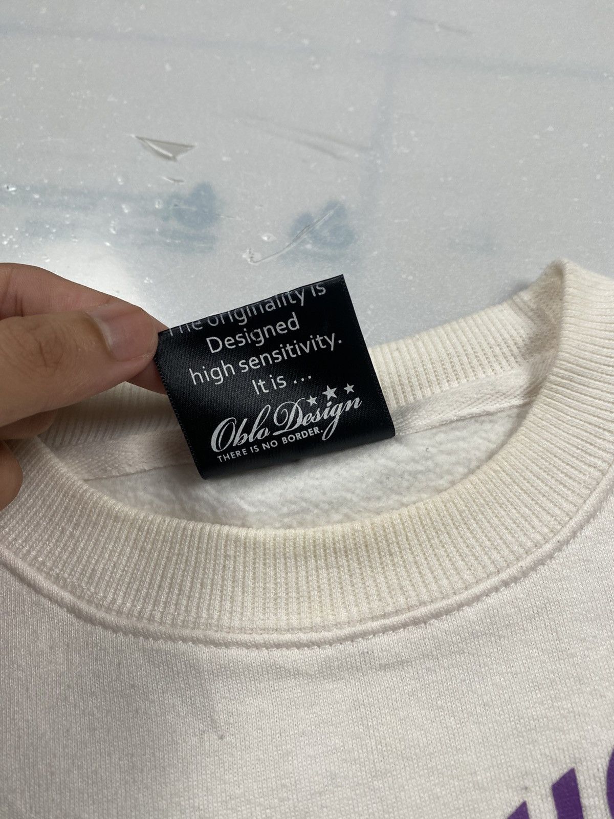 Other Oblo Design Surf Mosh Pit Wording Poem Crewneck Size US M / EU 48-50 / 2 - 6 Thumbnail