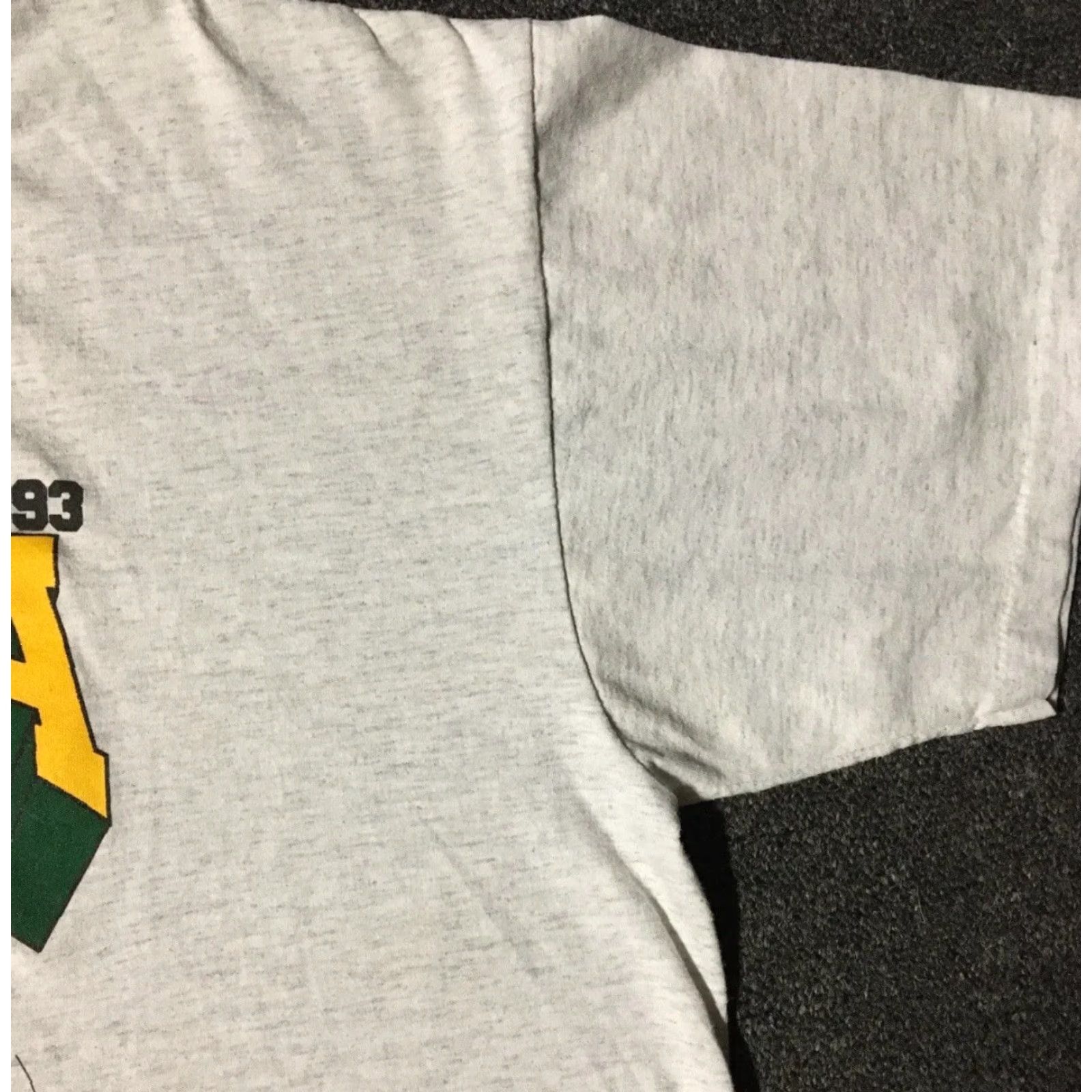 Champion VINTAGE 90s Peoria School Panther Football Champions Faded Shirt XL Gray Nike? Size US XL / EU 56 / 4 - 5 Thumbnail