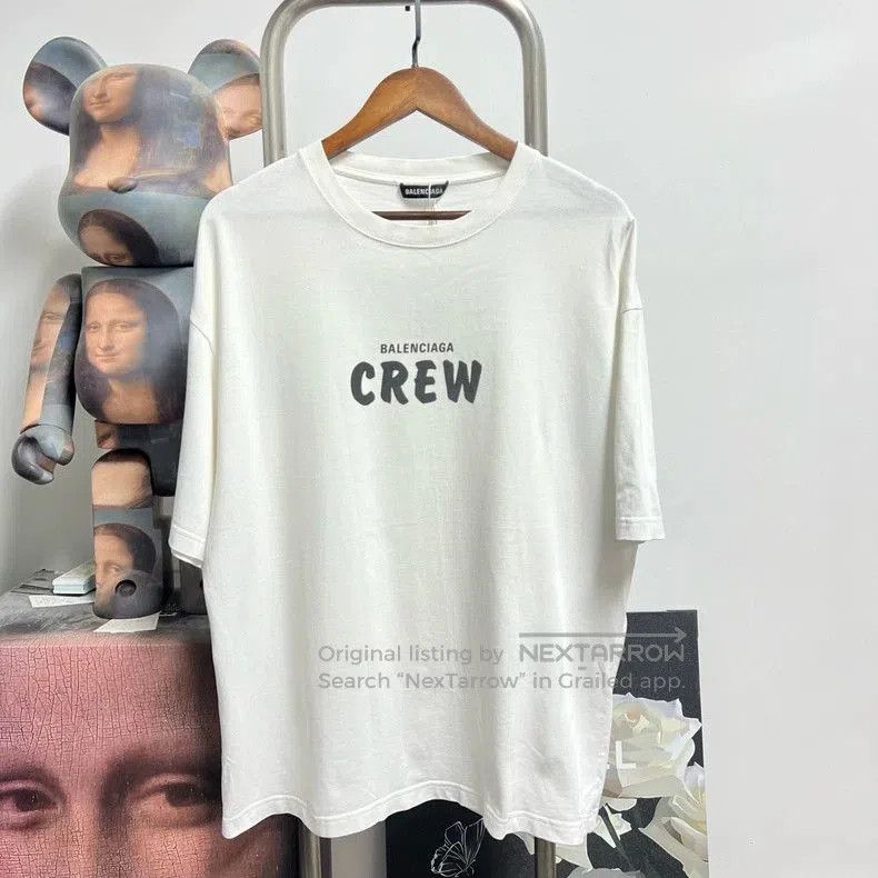 Balenciaga Balenciaga CREW Short Sleeve Tee. Size US L / EU 52-54 / 3 - 1 Thumbnail