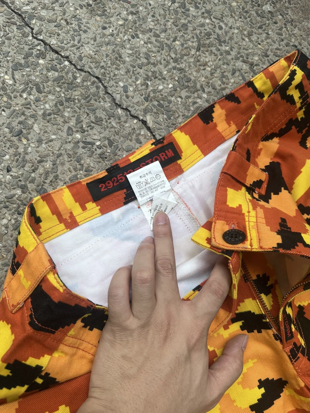 Japanese Brand Japan storm camo pants RARE! Size US 32 / EU 48 - 4 Thumbnail