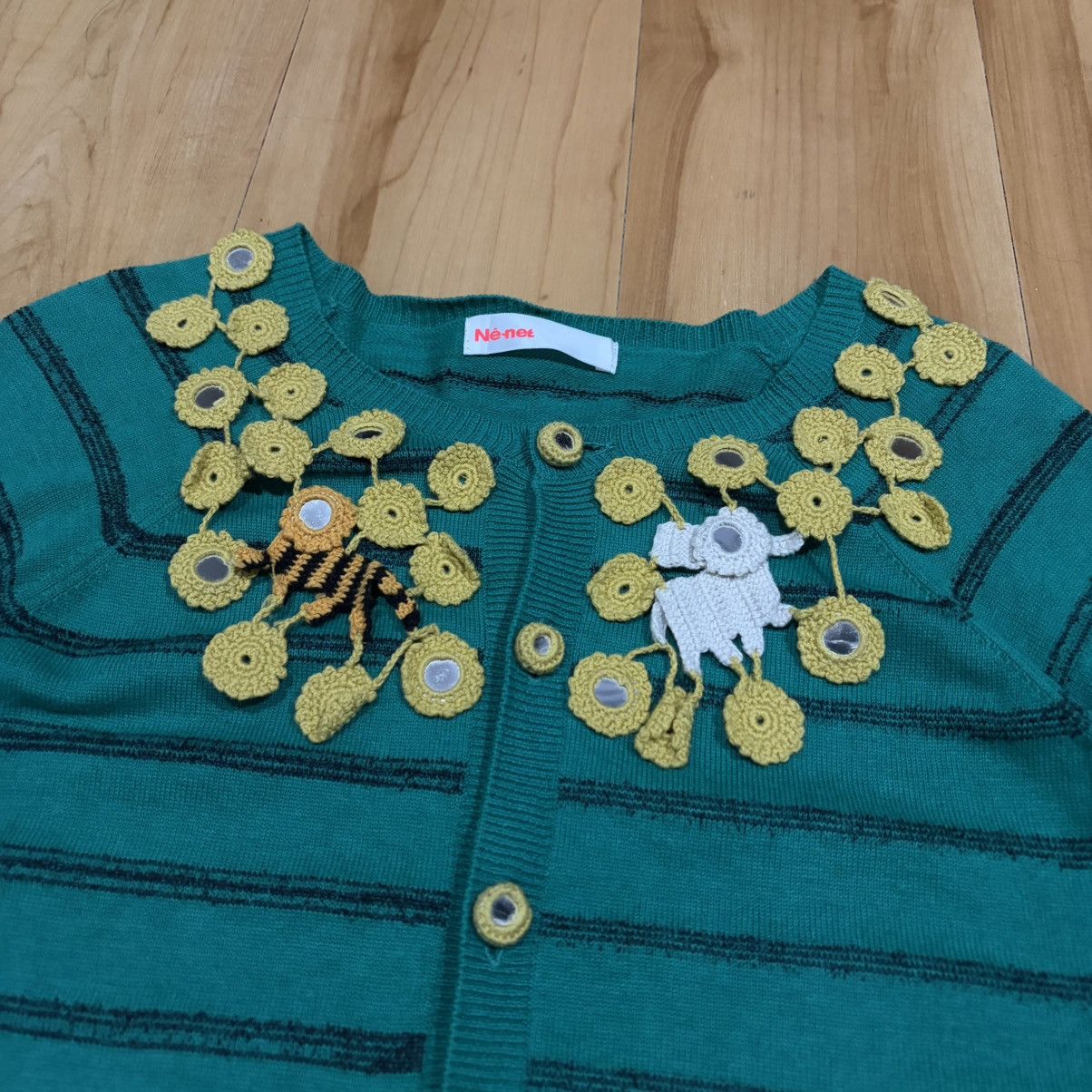 Ne-Net Ne-net by issey miyake cardigan sweater Size US M / EU 48-50 / 2 - 2 Thumbnail