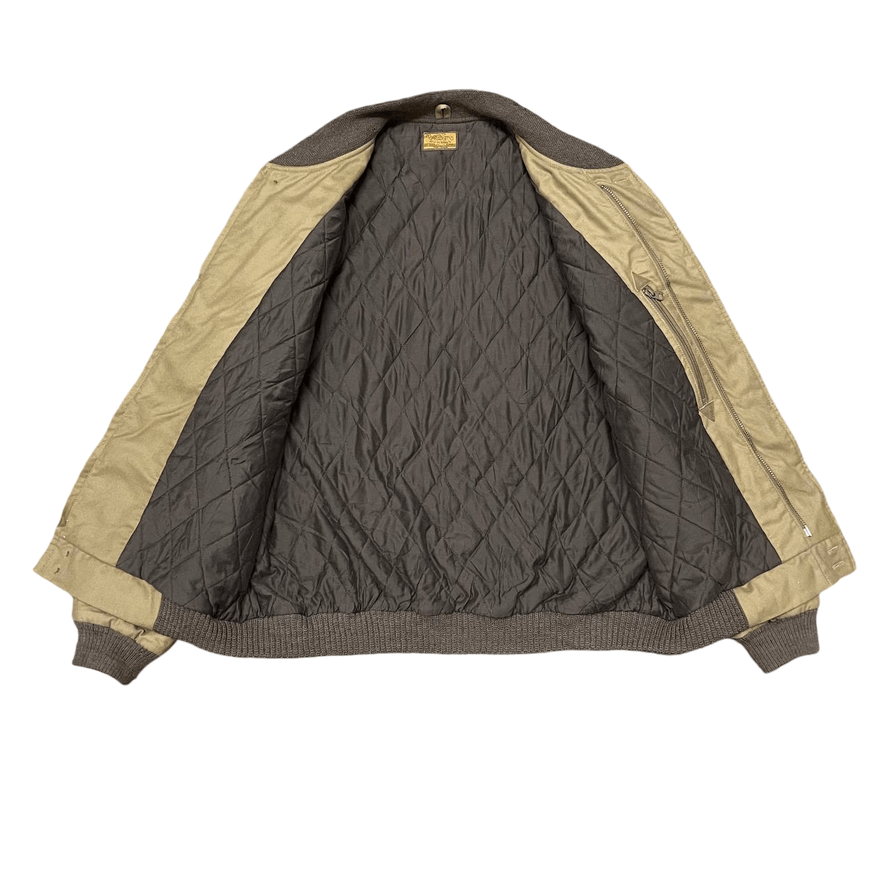Issey Miyake Vintage Brown by 2-Tacs Wool Bomber Jacket Issey Style Size US L / EU 52-54 / 3 - 7 Thumbnail