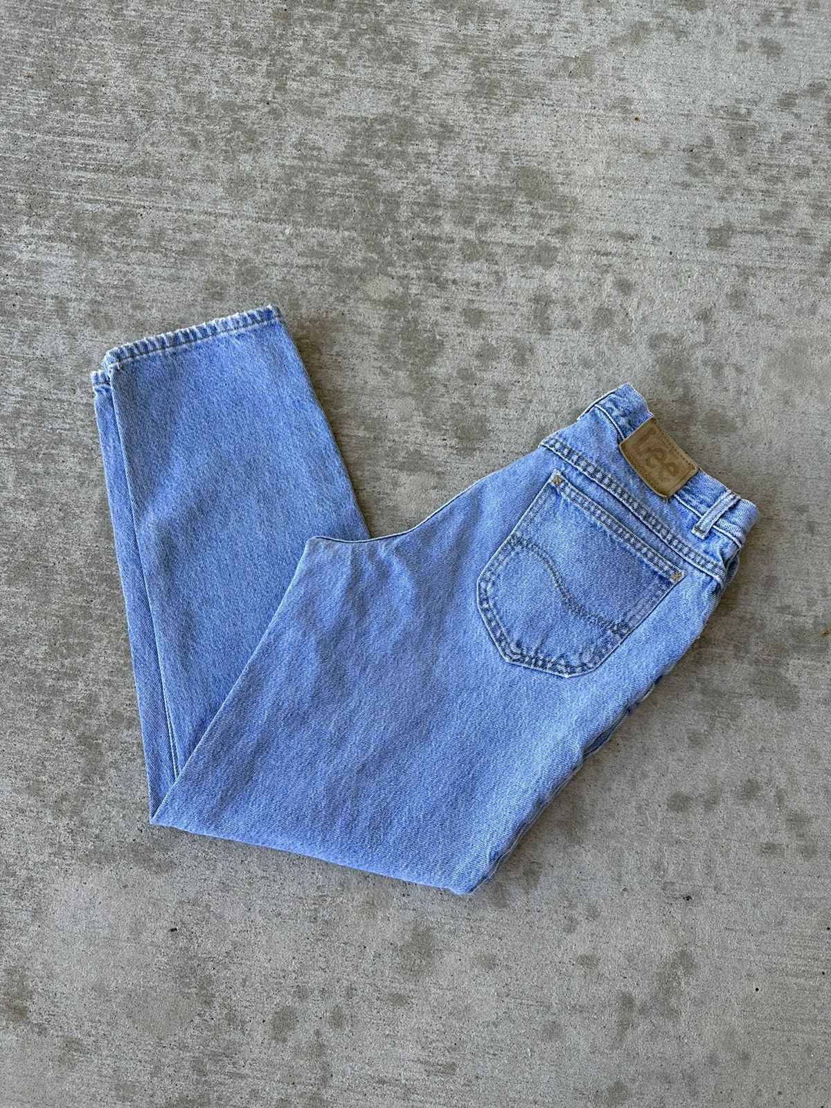 Lee 90s Lee Light Wash Denim Jeans Size US 31 - 1 Thumbnail