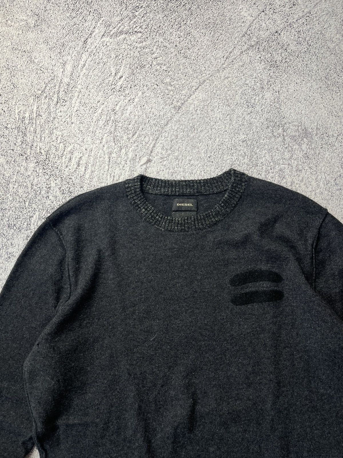 Diesel Vintage 90s Diesel Sweater Knitwear Logo rare Size US XL / EU 56 / 4 - 5 Thumbnail