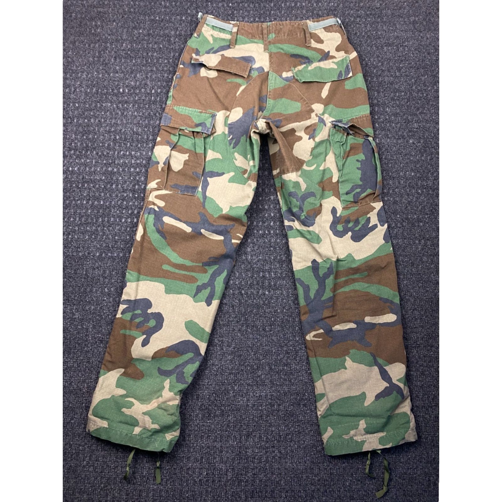 Propper VINTAGE PROPPER Pants Cargo Trousers Green Small Regular Men Army Cargo Pocket Zipper Buttons 32 in Inseam Size US 29 - 2 Thumbnail