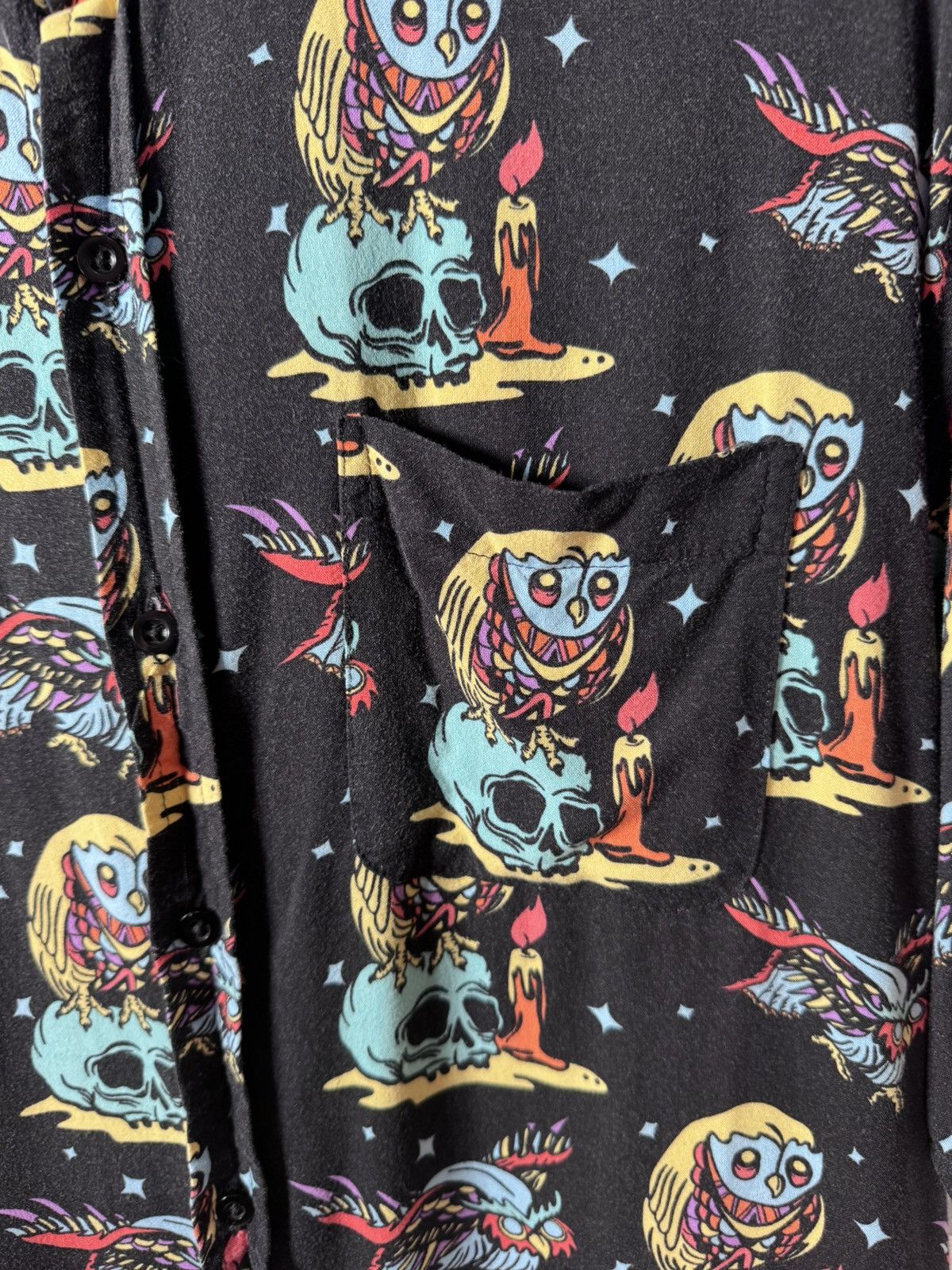 Delusion Skull Hawaiian shirt Size US M / EU 48-50 / 2 - 5 Thumbnail