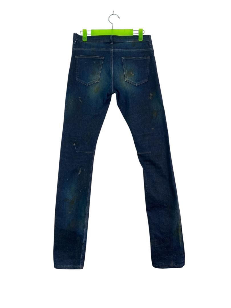 Japanese Brand Vtg 90s japanese brand distressed design skinny denim Size US 29 - 7 Thumbnail