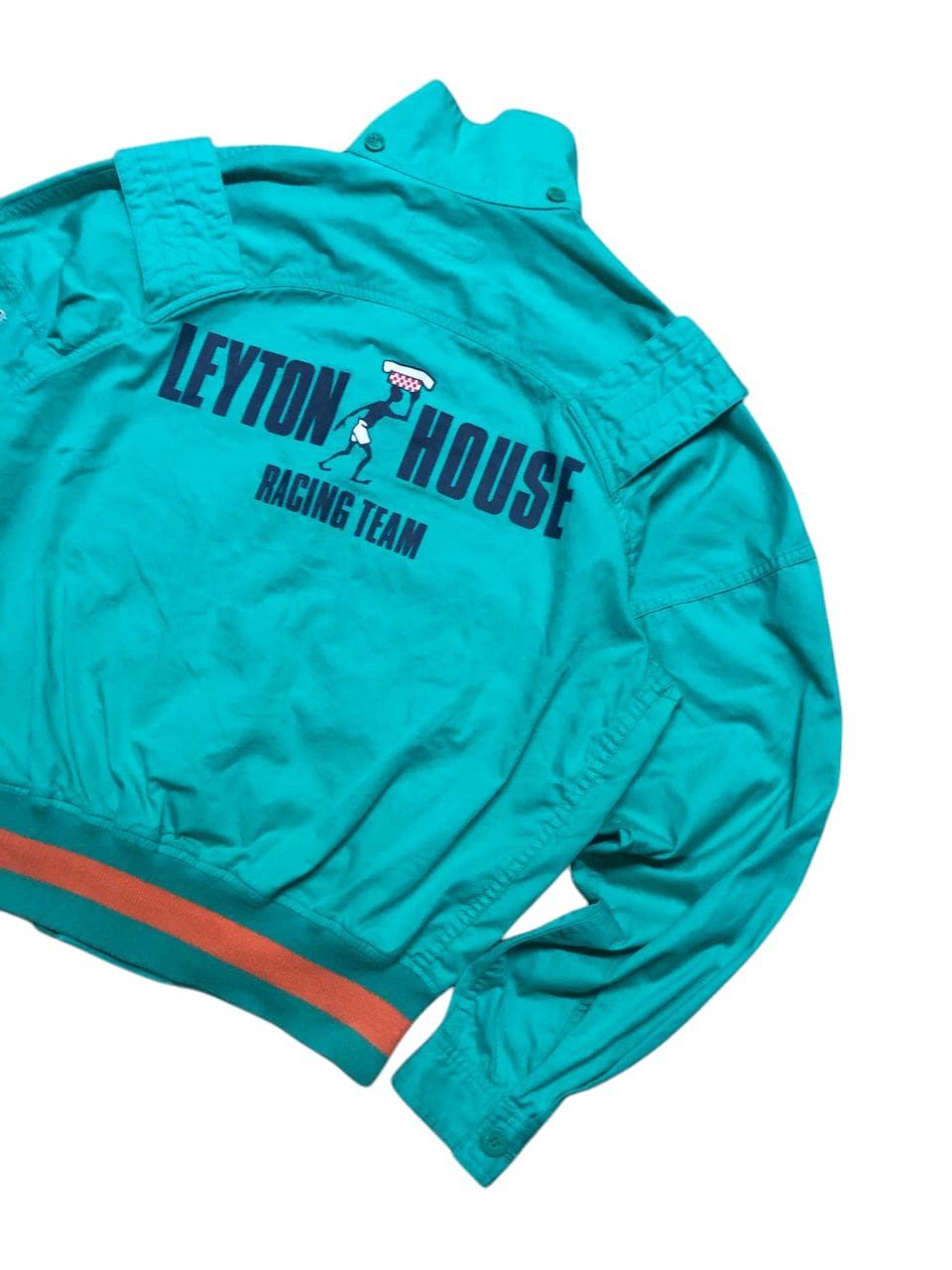 Sports Specialties VINTAGE LEYTON HOUSE RACING TEAM ZIPPER BUTTON JACKET Size US M / EU 48-50 / 2 - 8 Thumbnail