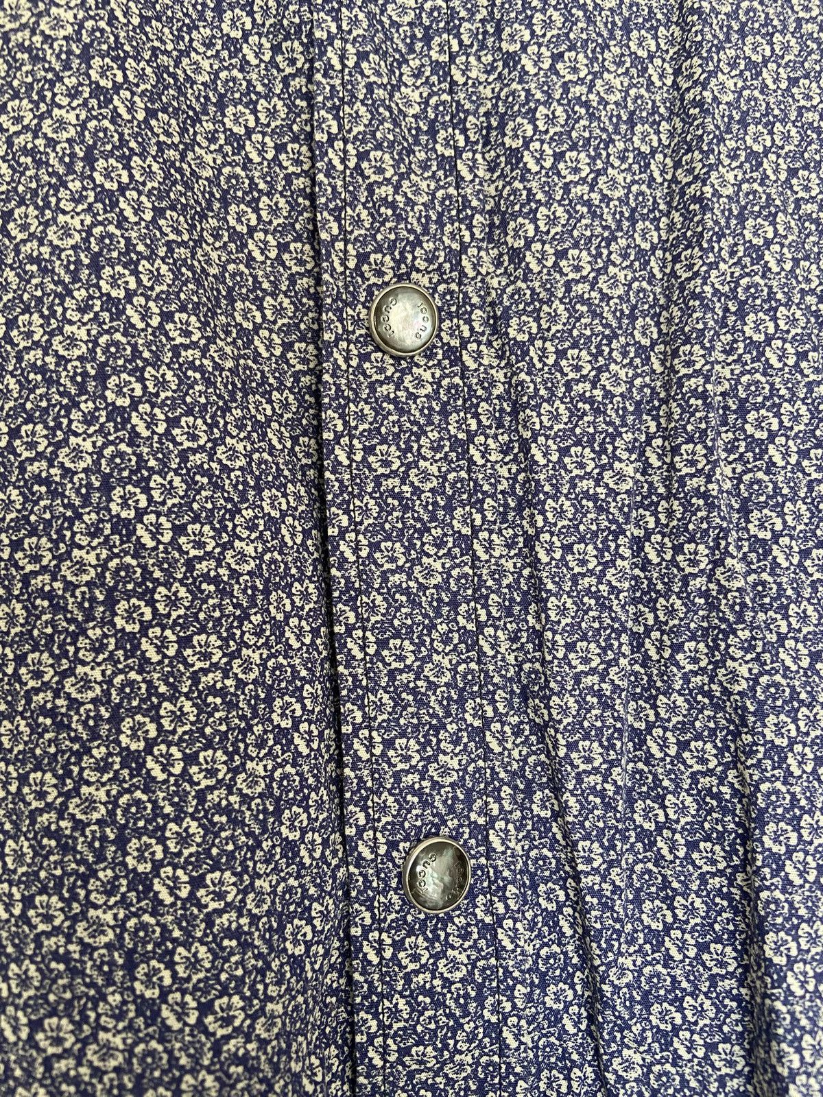 Gucci Gucci Flowers print Slim fit Shirt Size US S / EU 44-46 / 1 - 3 Thumbnail