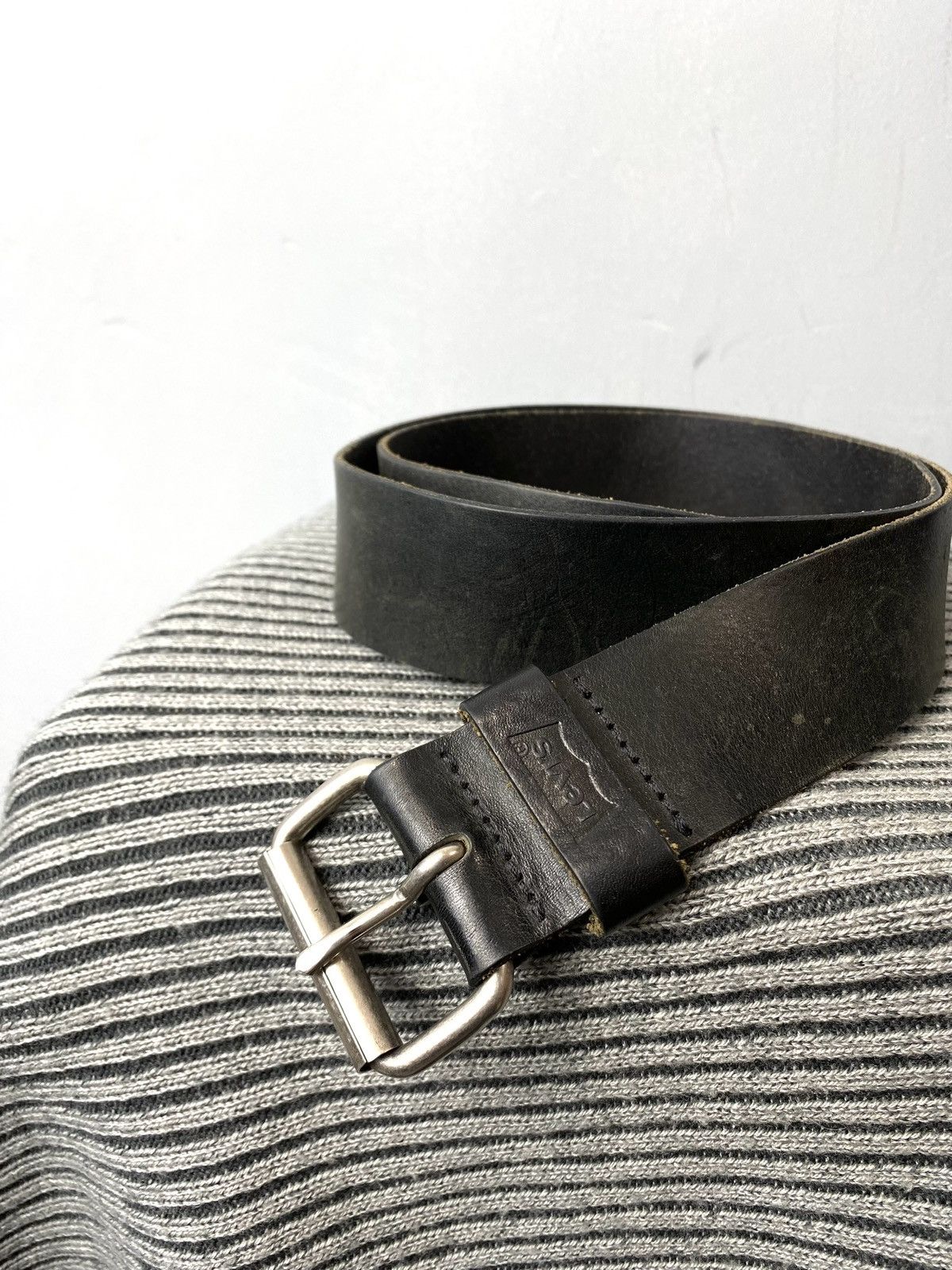 Levi's Vintage Levi’s Leather Belt Size ONE SIZE - 2 Thumbnail