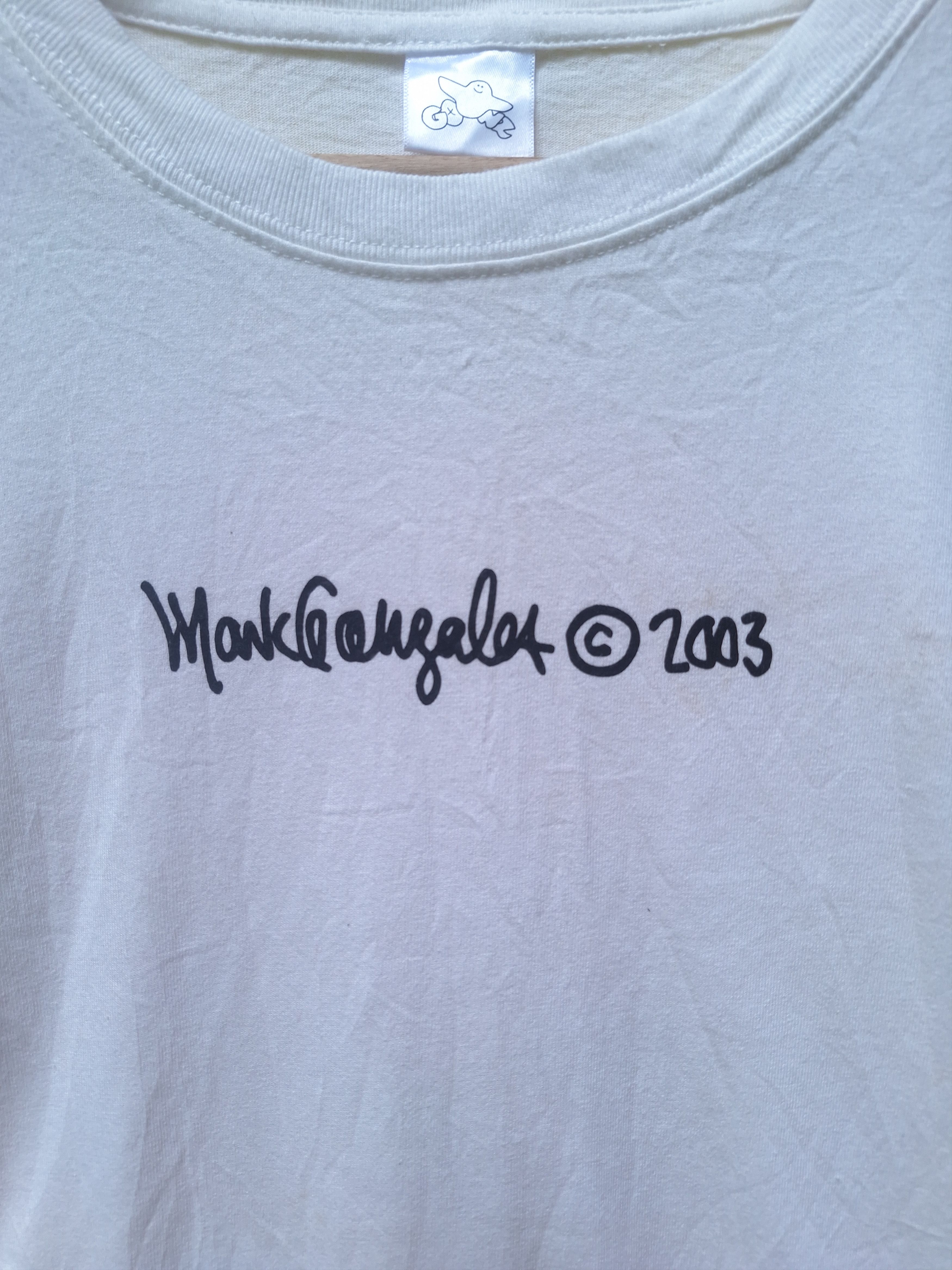 Other Mark Gonzales white shirt Size US L / EU 52-54 / 3 - 3 Thumbnail