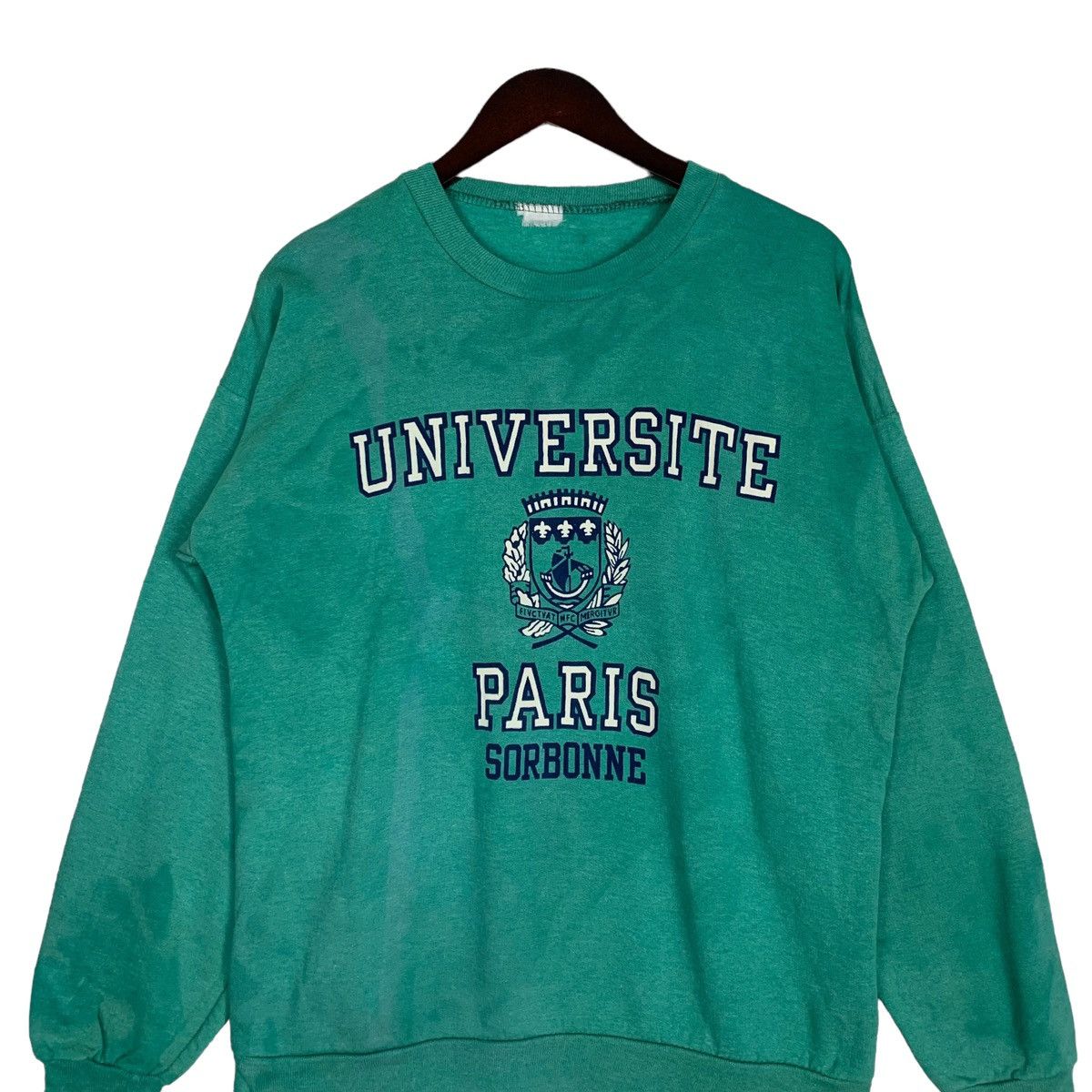 Japanese Brand Universite Paris Sorbonne Streetwear Sweaters Sweatshirt Size US M / EU 48-50 / 2 - 2 Thumbnail
